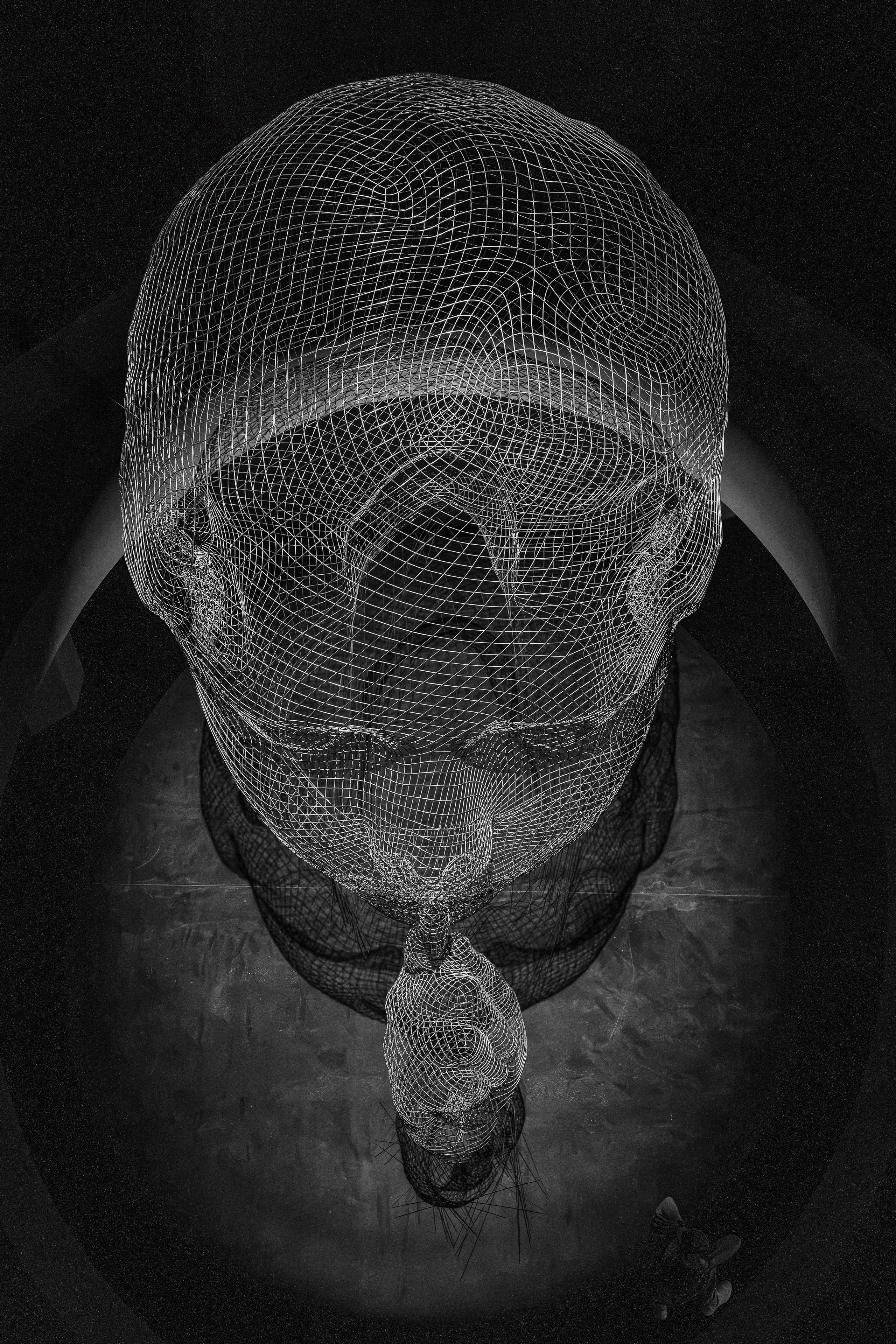 JAUME PLENSA INVISIBLE. LUKIN IGOR Photography