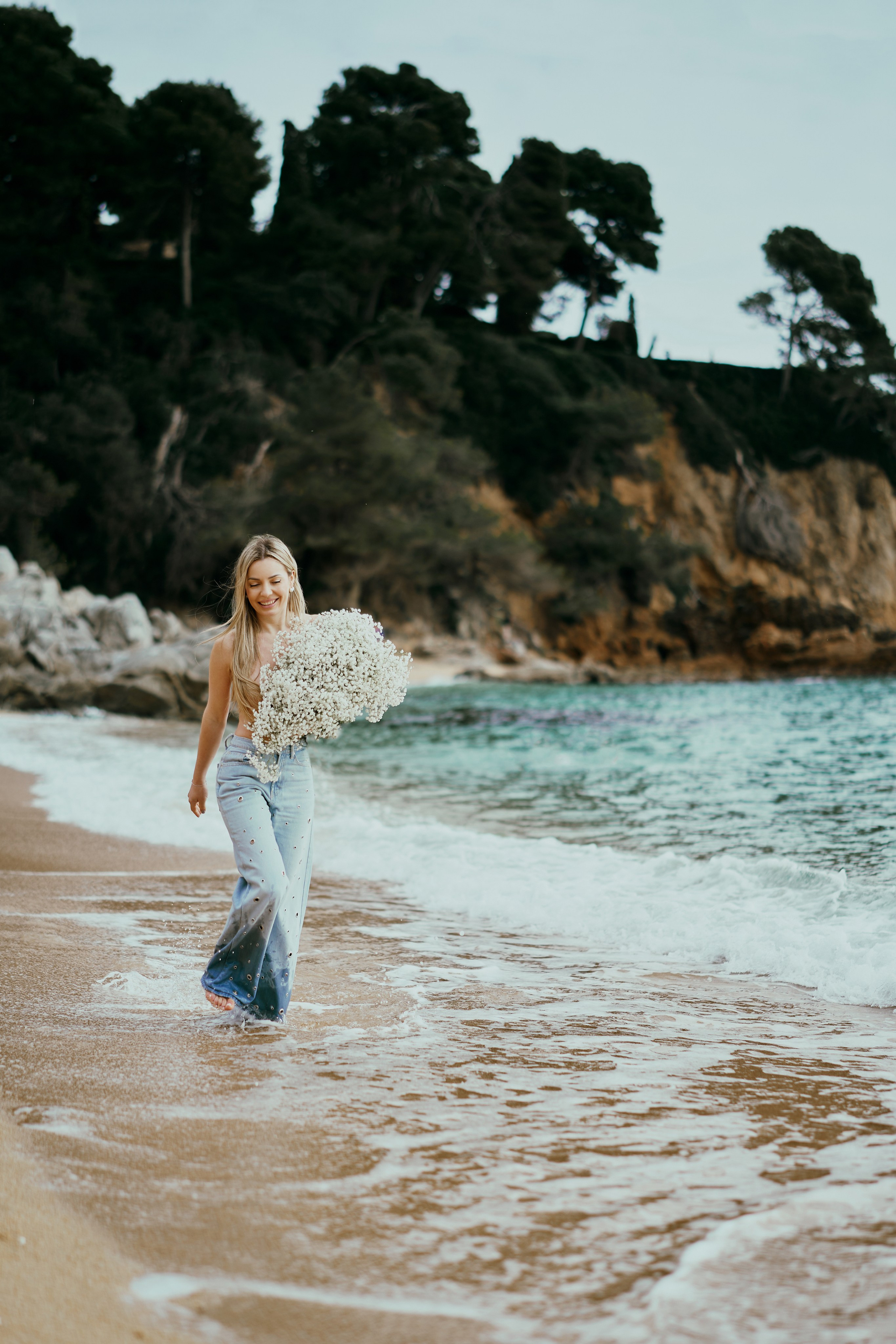 Адриана. Облако из цветов. Фотограф в Барселоне Жанна Захарченко