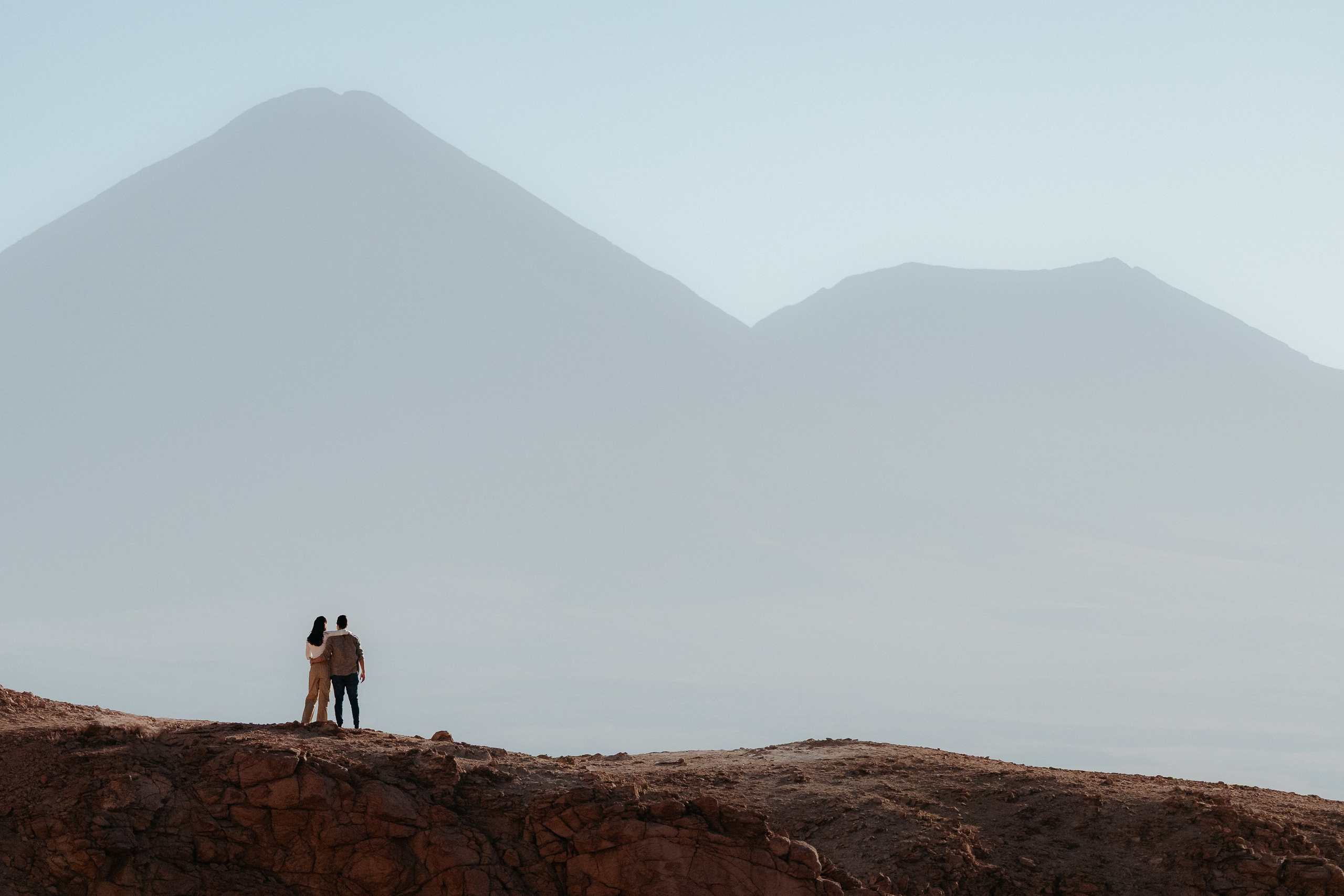 Sessão casual no Vale dos Cogumelos. Fotógrafo em San Pedro de Atacama