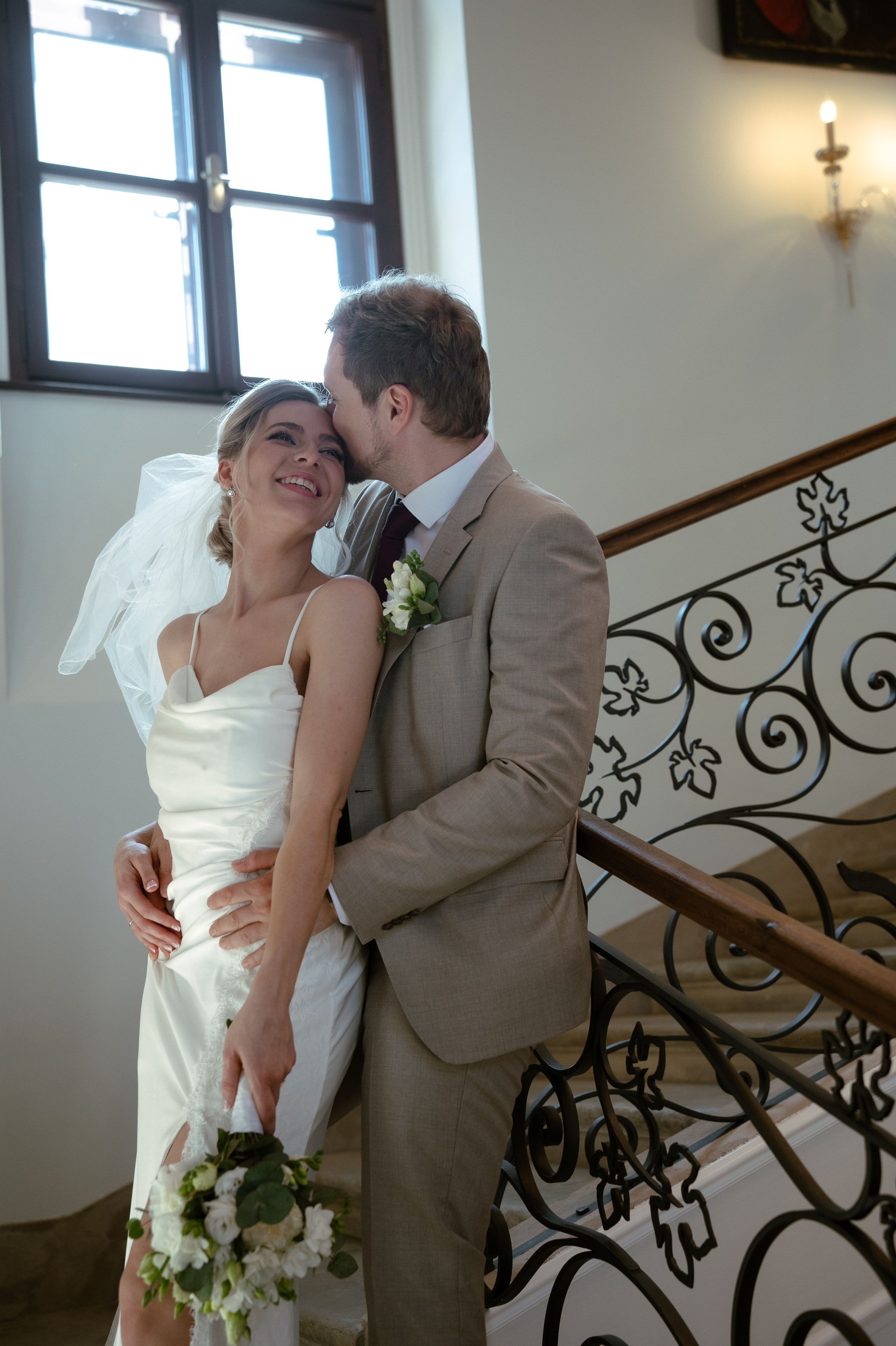 Dmitry & Olga in Svätý Jur. Photo Vienna and Bratislava