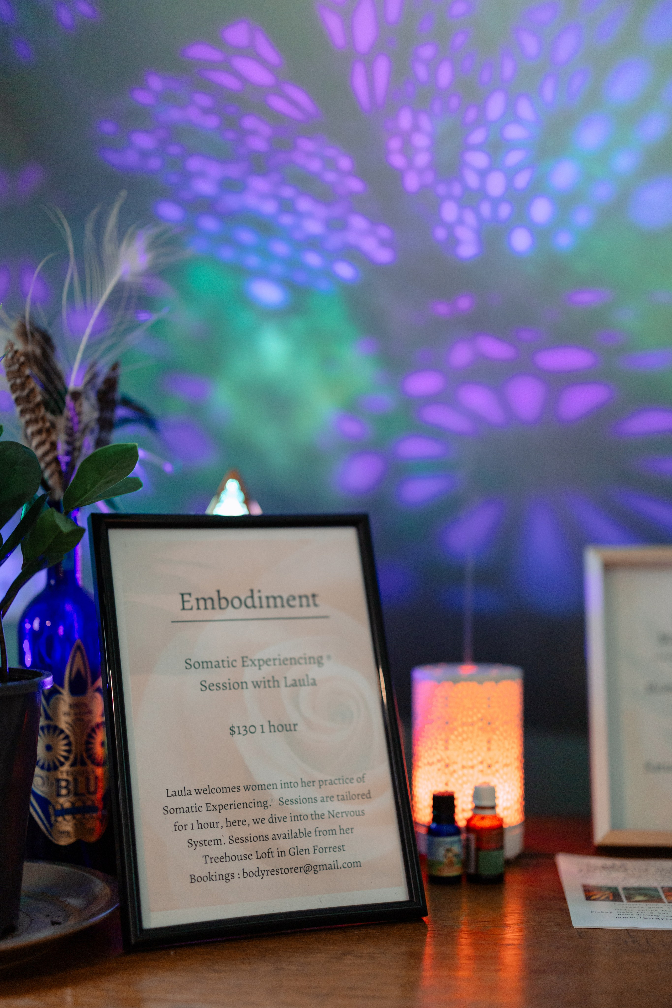 Laula Perey, Somatic Therapist