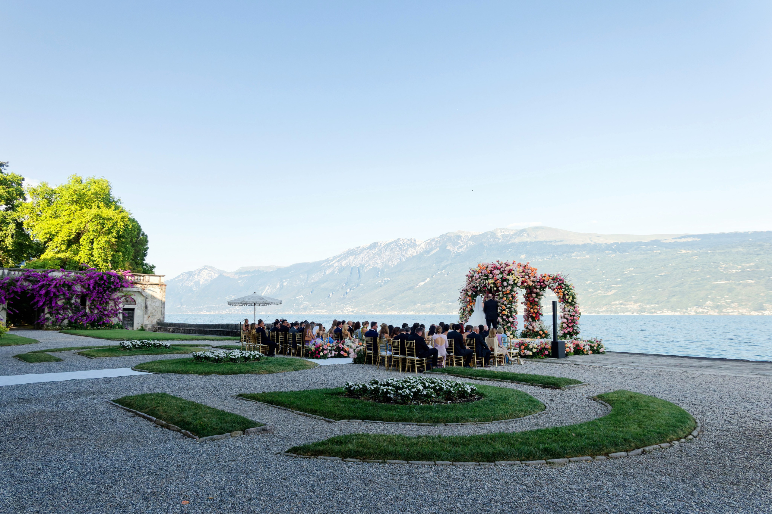Wedding at Villa Bettoni on Lake Garda