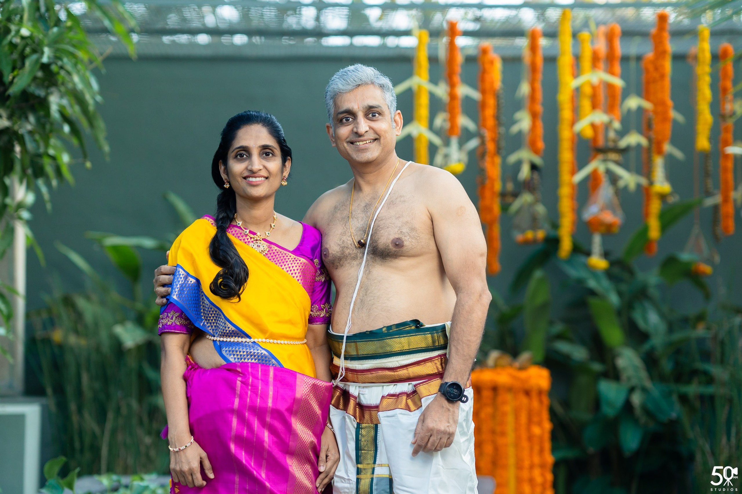 SANJAY AND SAKETH UPANAYANA. 50mm STUDIOS