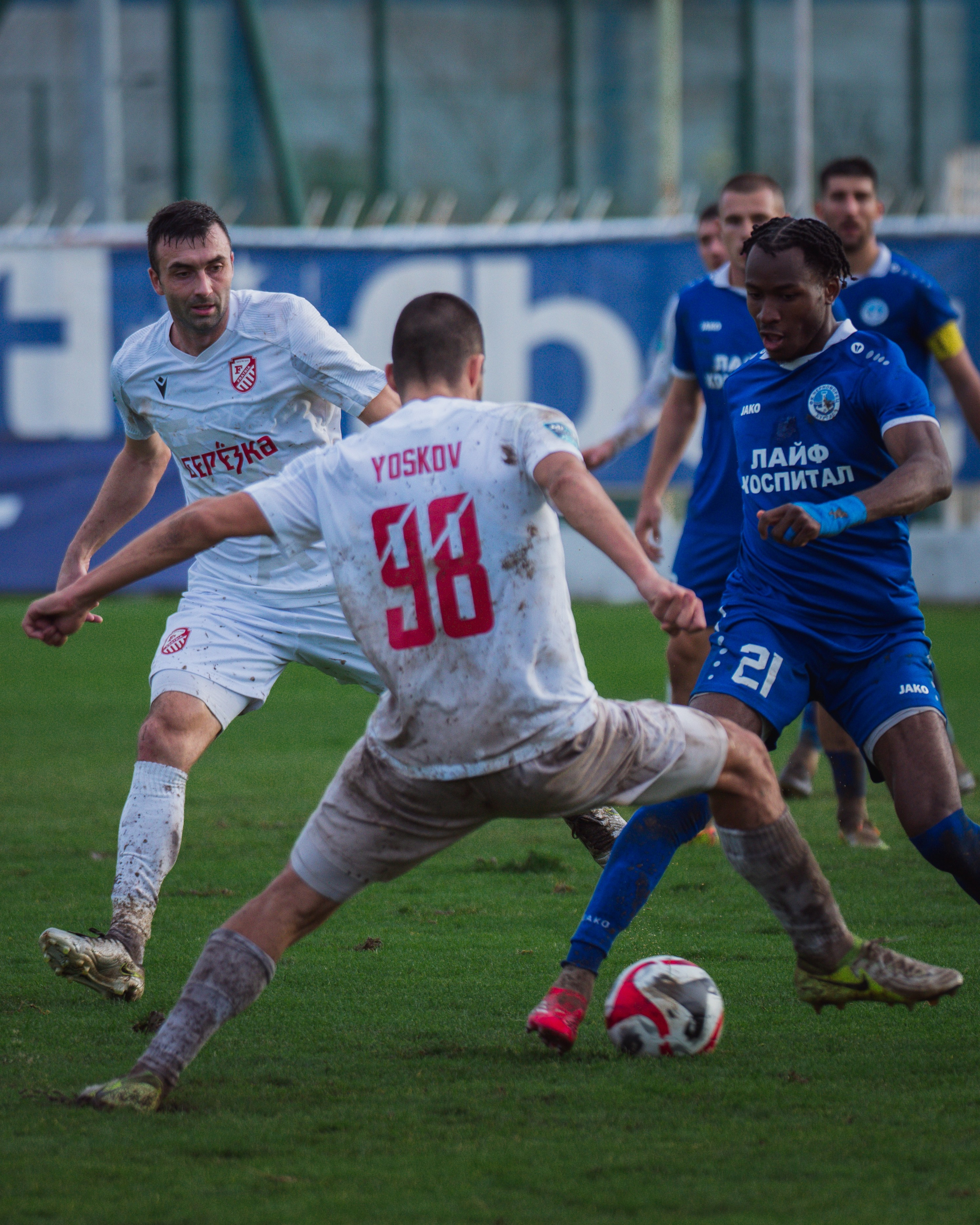 Football. Sports photography