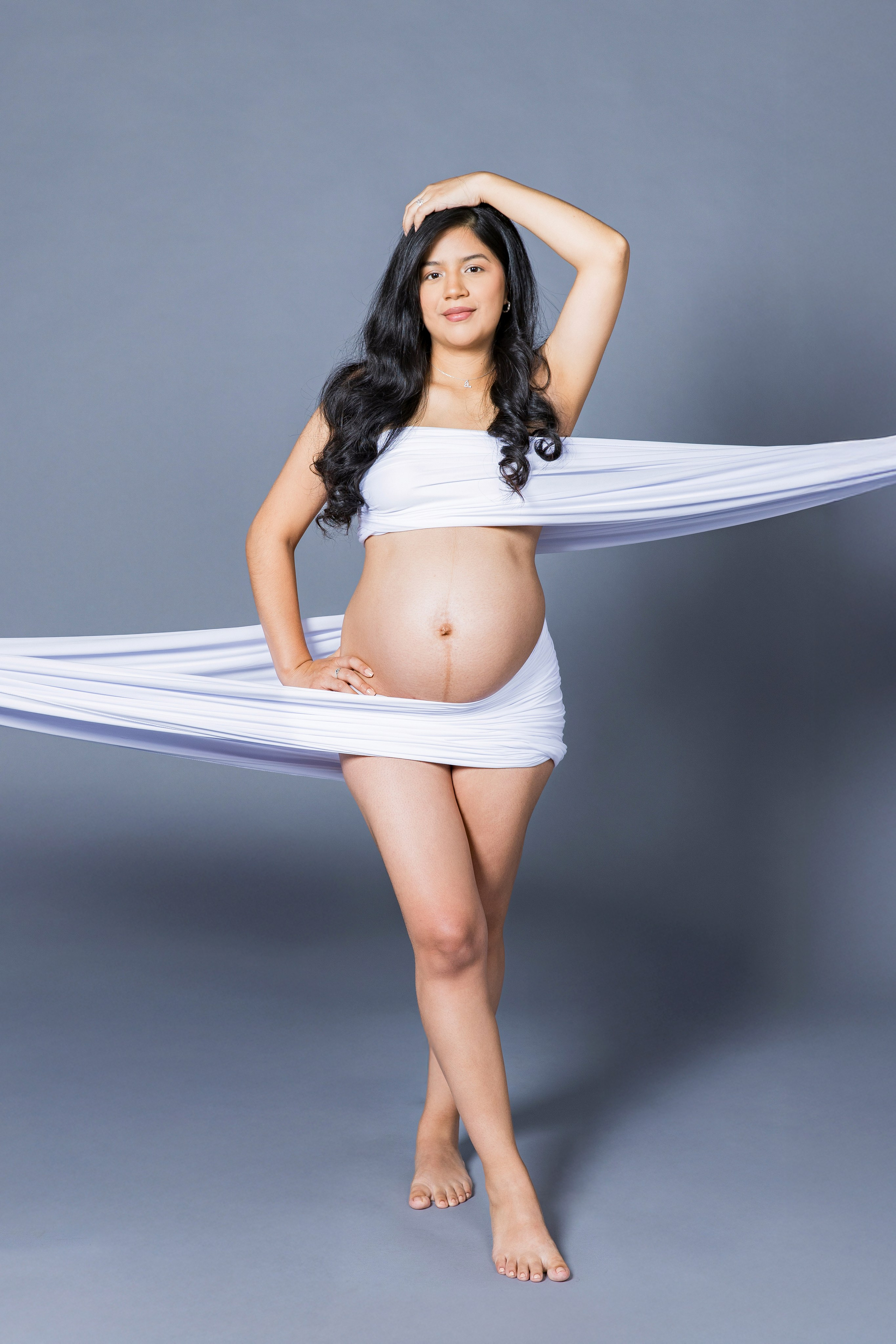 Sesiones de Fotografía de Embarazo en Madrid - Rainbox. Rainbox Estudio de Fotografía