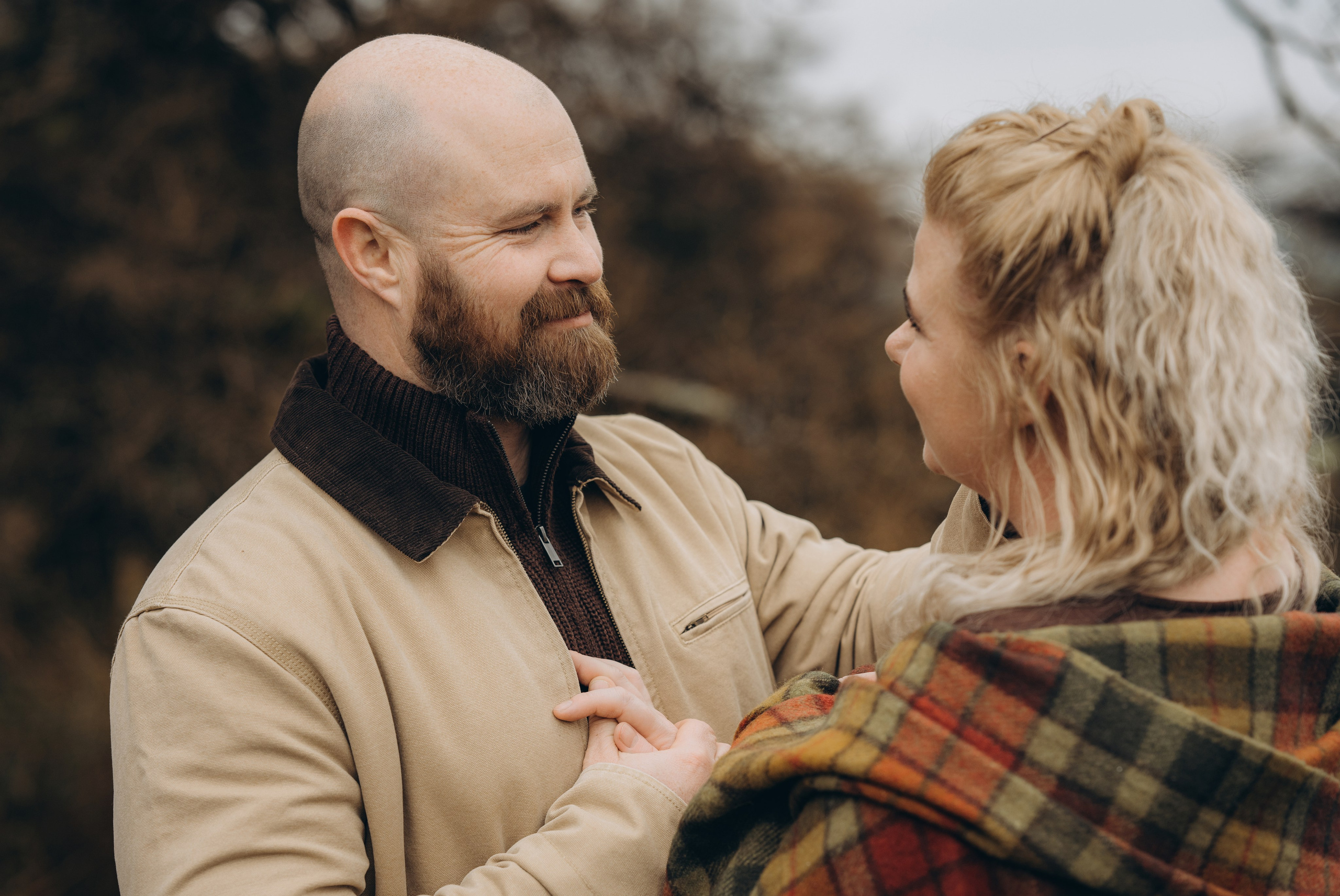 L & C in Peak District. Tania Gandrabur, photographer in West Midlands, England