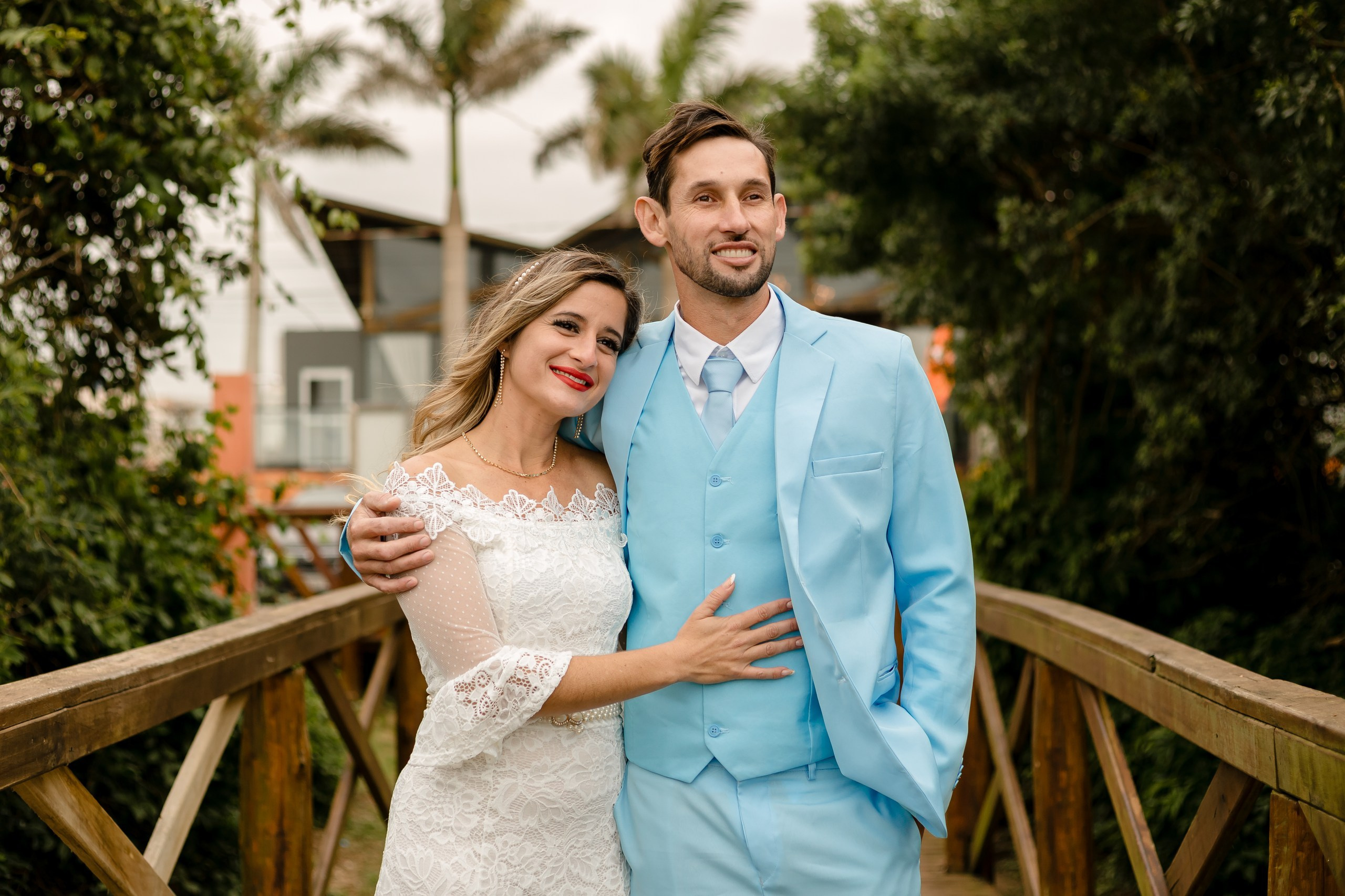 Cerimônia de casamento no civil e ensaio fotográfico de casal na praia — Verônica e Fernando