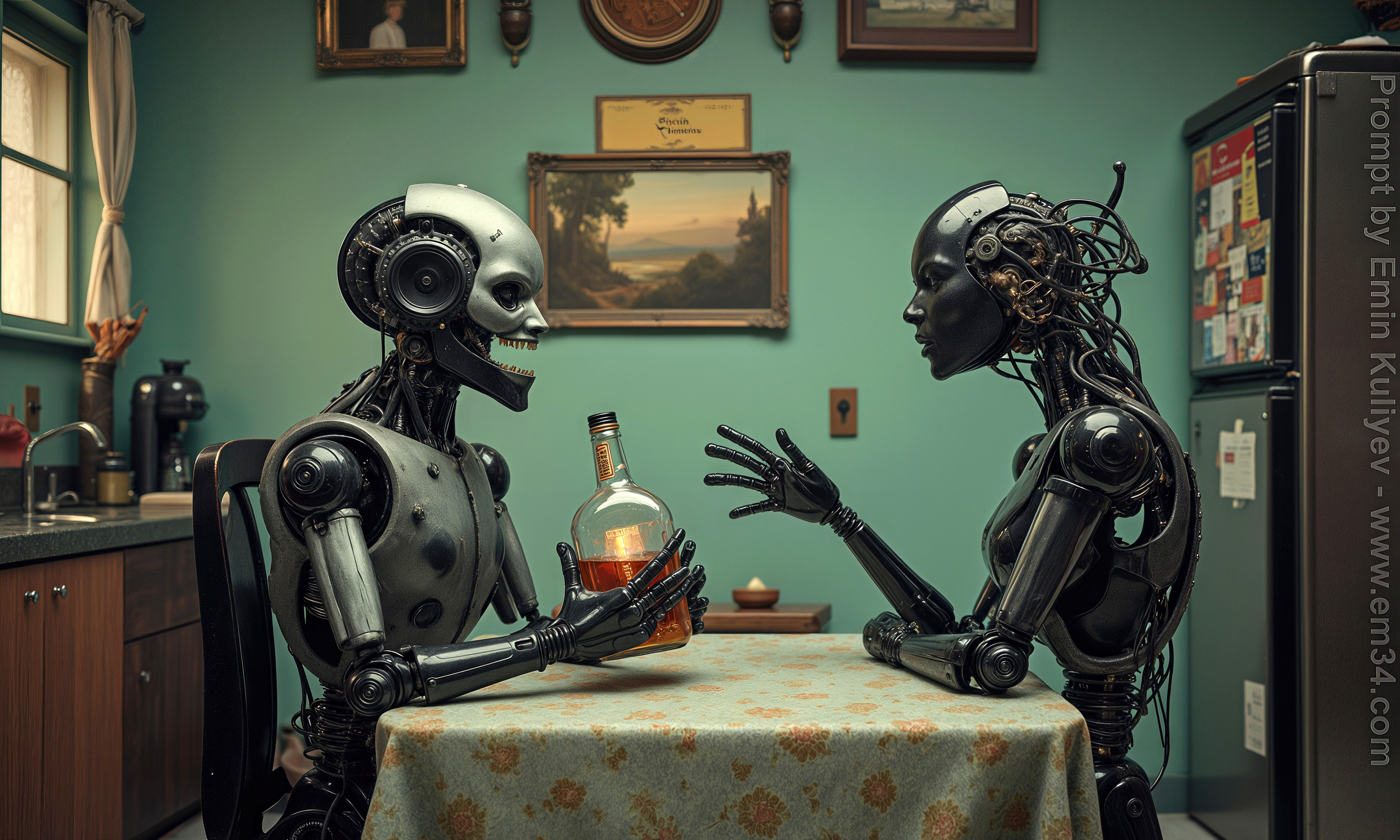 About robots world and not only — created these images in ComfyUI. Emin Kuliyev — Award-Winning Wedding Photojournalist NYC & USA | Best Wedding Photographer Known for Candid, Timeless Moments