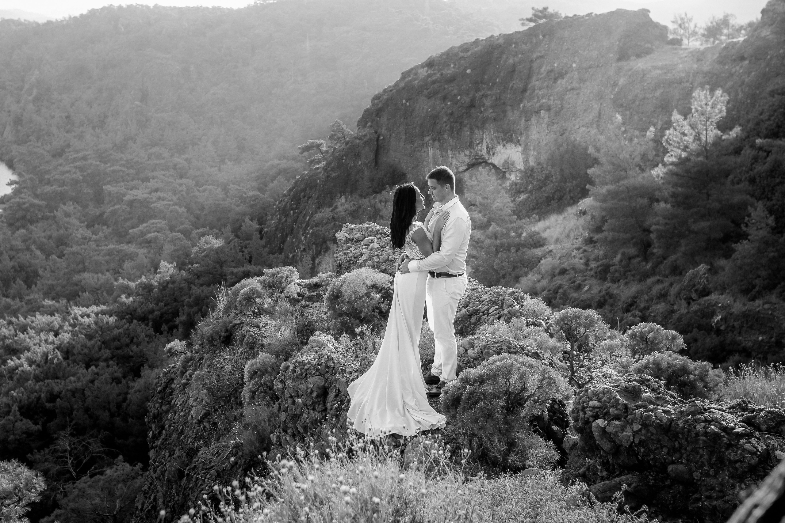 Свадебная фотосессия за городом. Professional photo & video in Marmaris Turkey