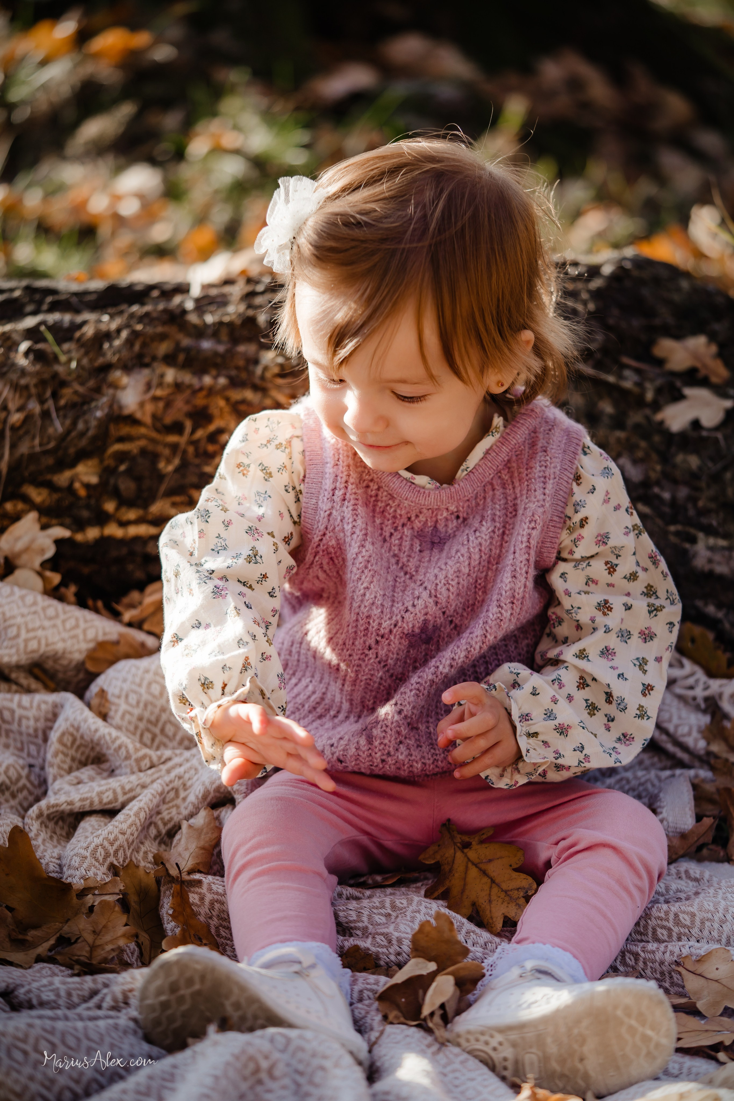 Sofia - Soare si frunze🍁🍁🍁. Marius Alex fotograf de eveniment si portret din Suceava