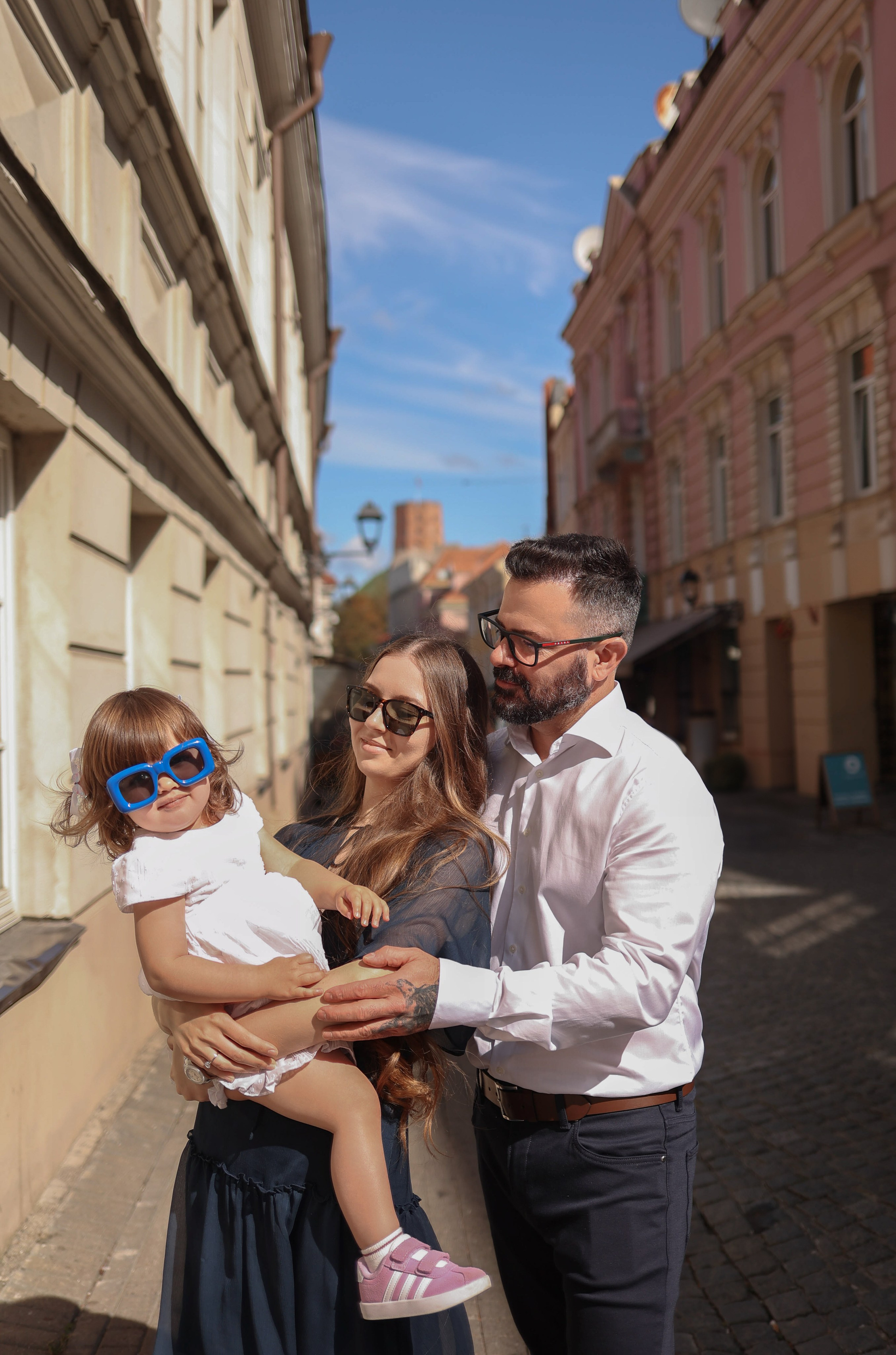 Семейная прогулка в сердце Вильнюса. Семейный и детский фотограф в Вильнюсе Светлана Наумова