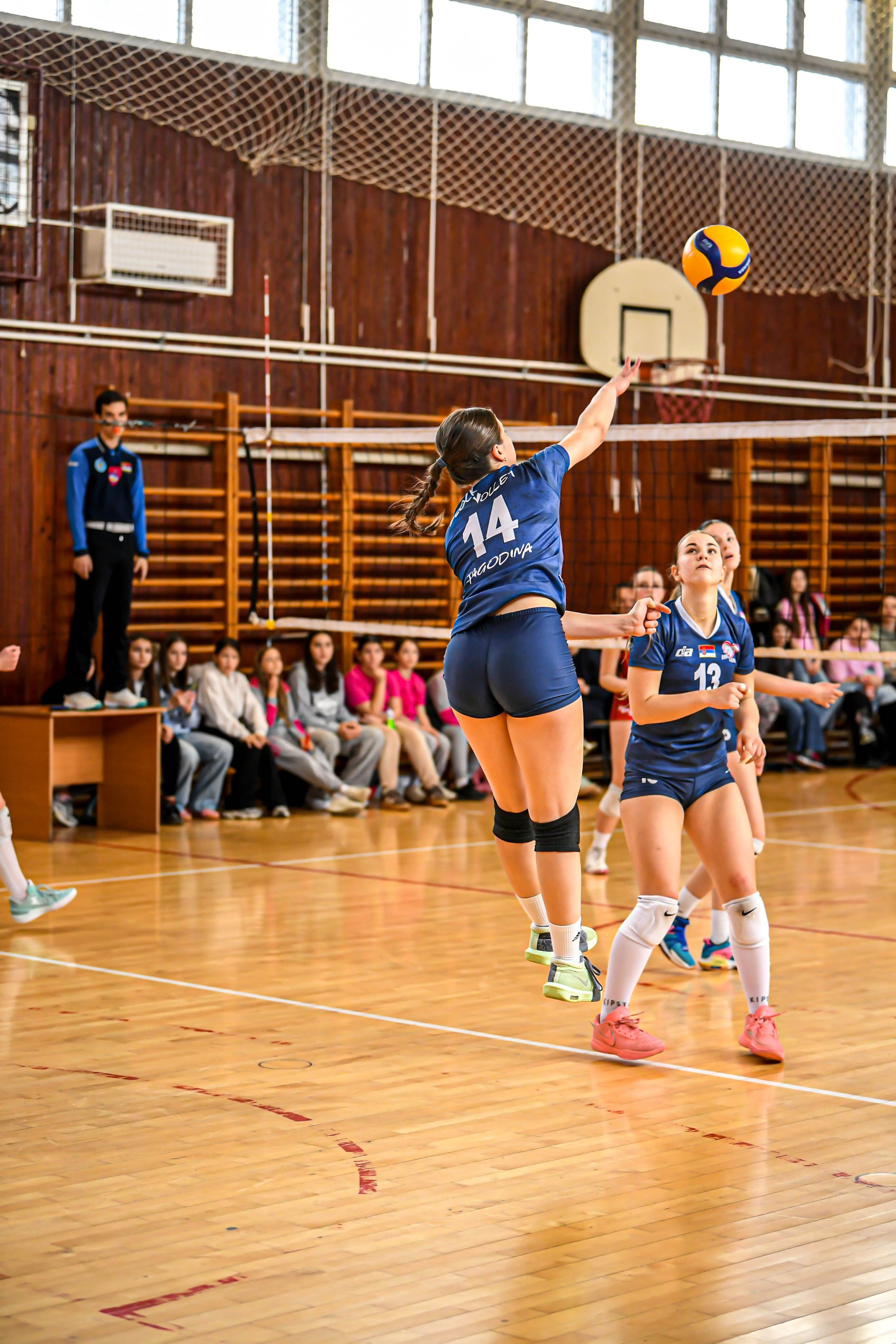 Odbojka 22.03.  Radnicki KG — BlockVolley JAG. Foto Simic Jagodina