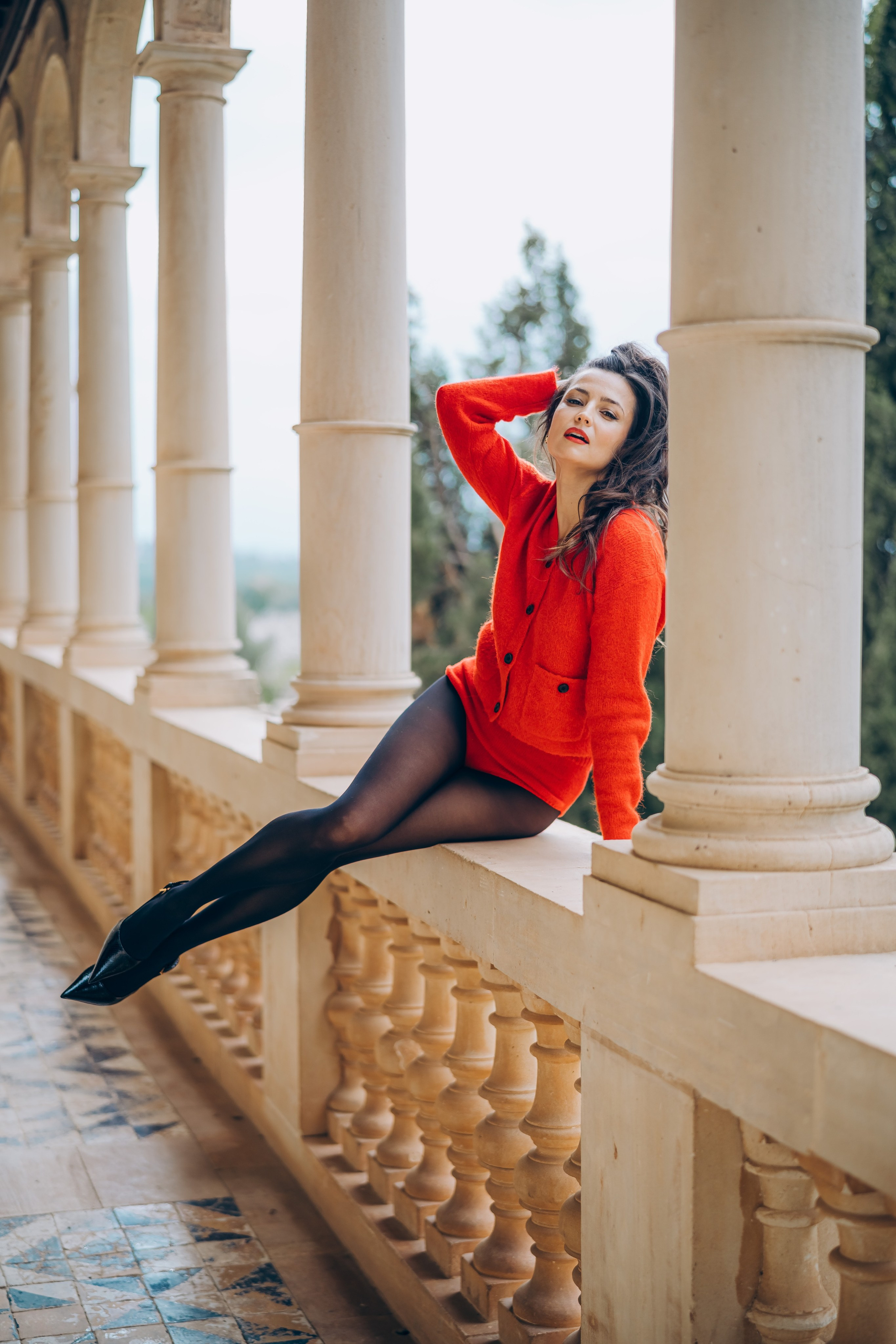 Lady in red. Fotógrafo en Palma de Mallorca