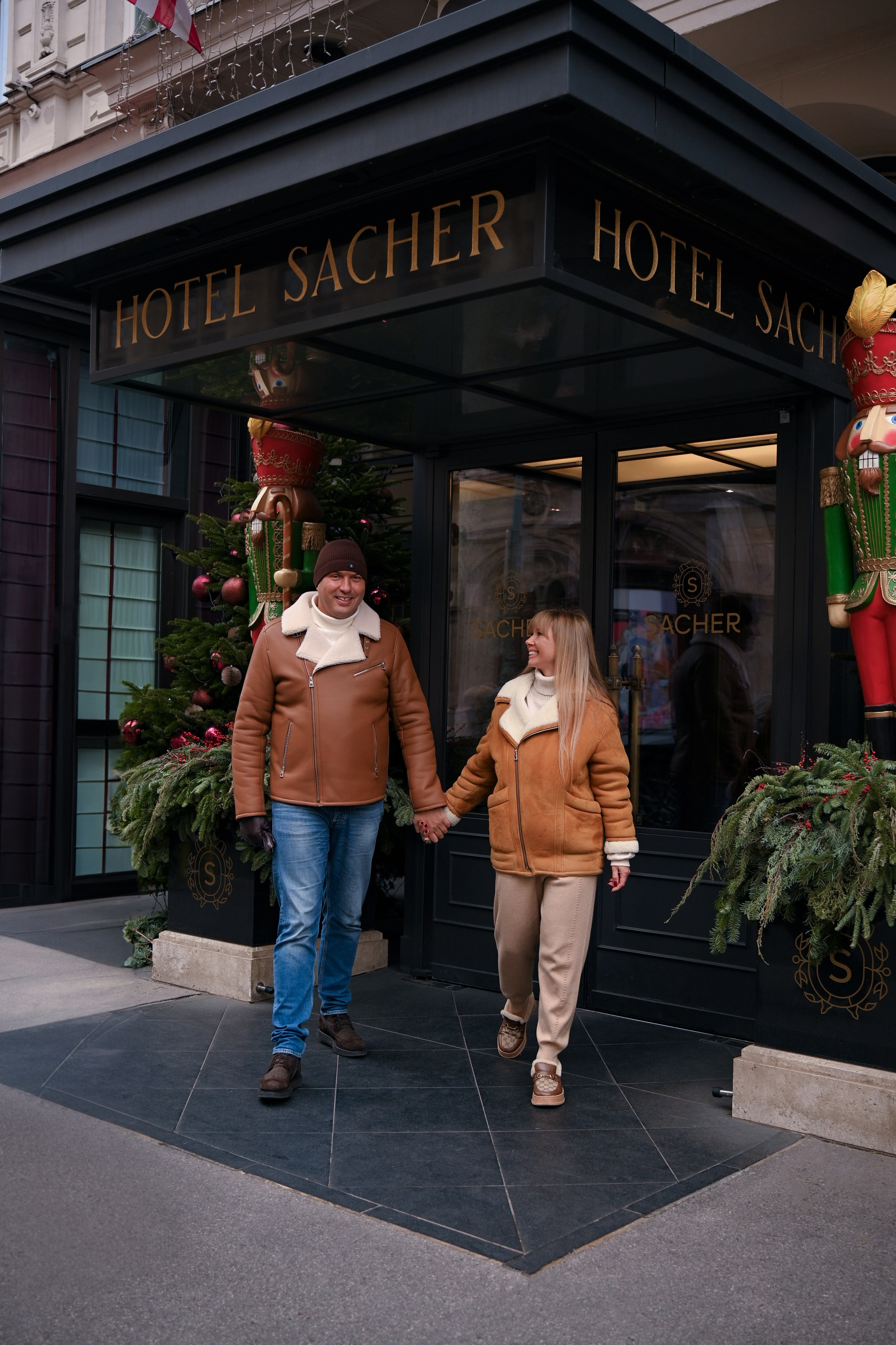 Christmas holidays. Photo Vienna and Bratislava