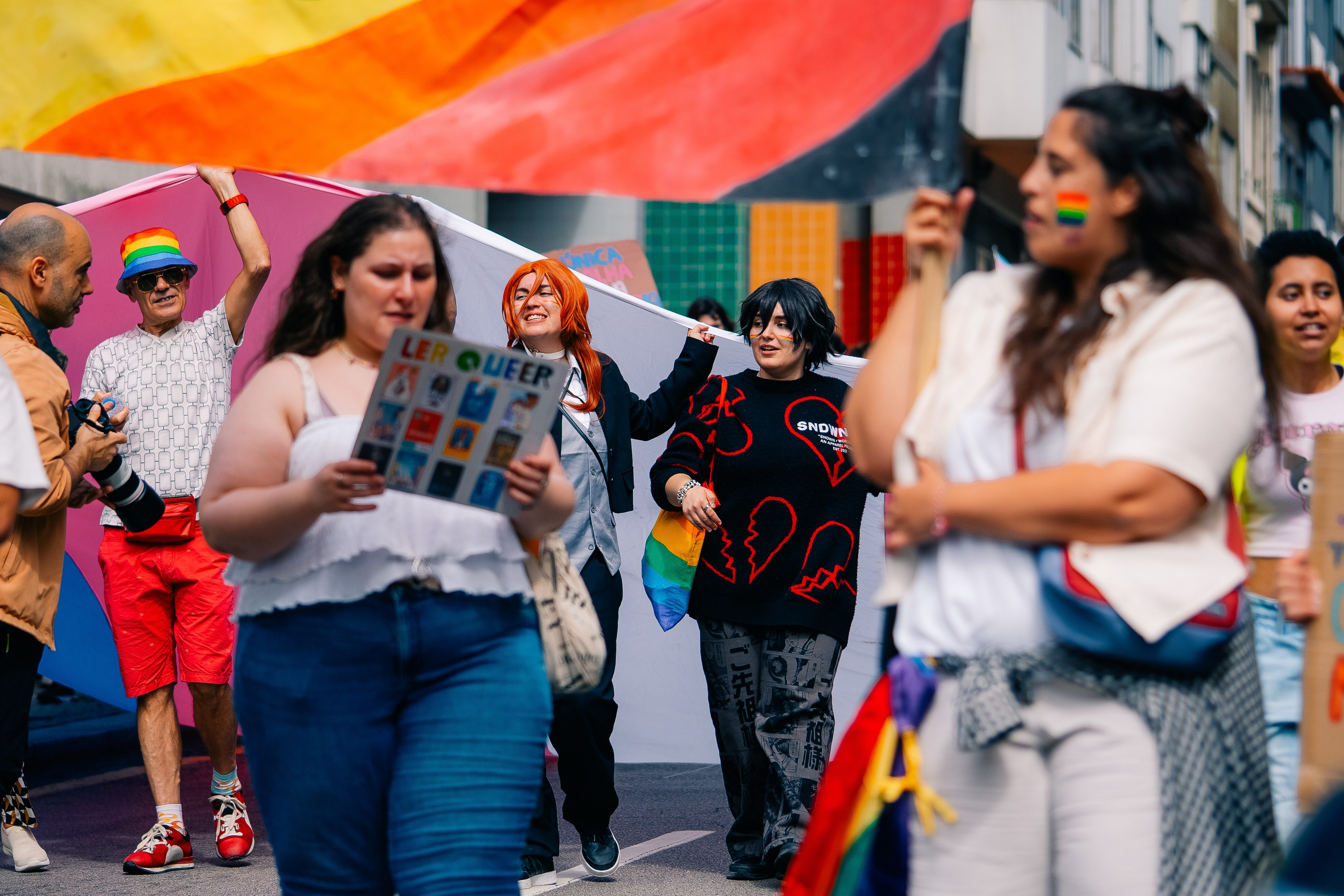 Porto Pride 2024. Мария Шер. Профессиональный фотограф в городе Порту, Португалия