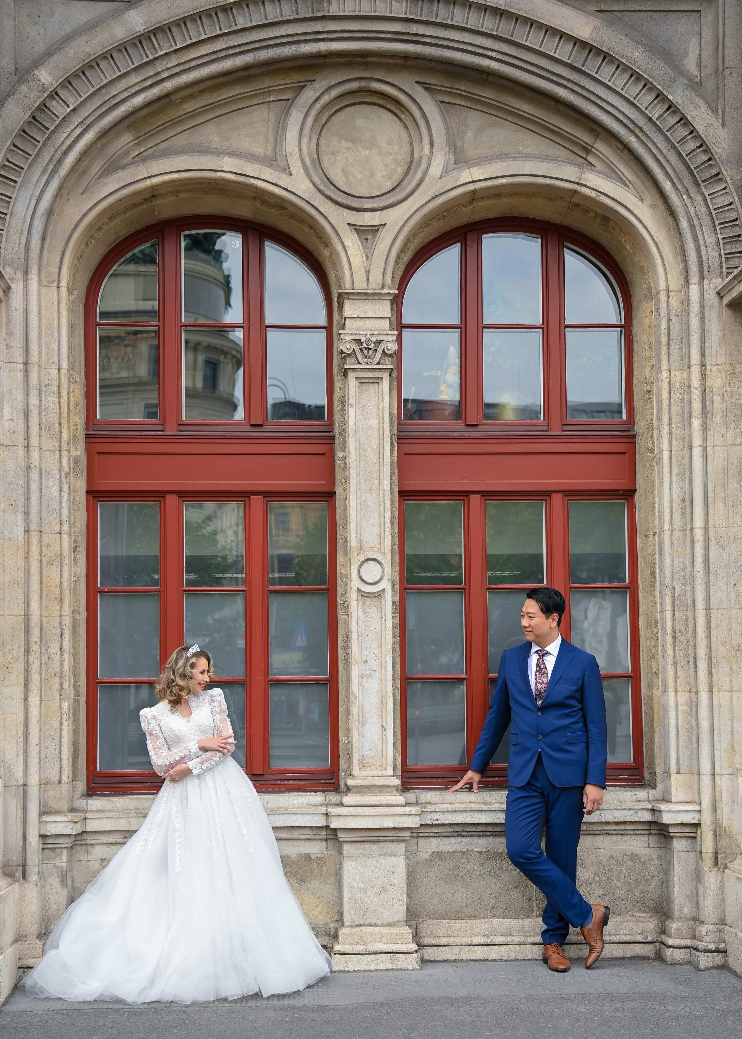 Jin & Diana in Vienna. Photo Vienna and Bratislava