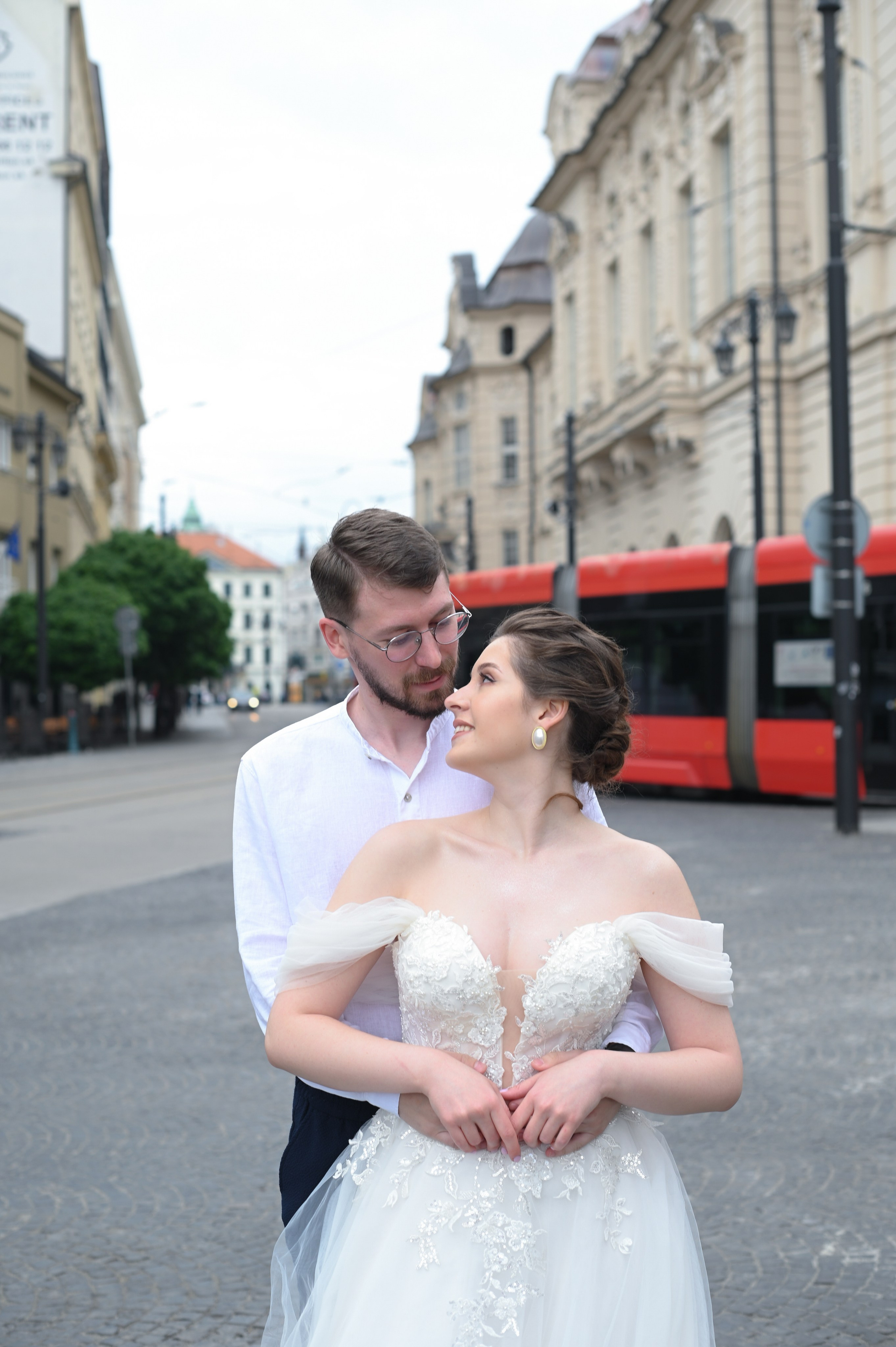 Malik & Kristina in Bratislava. Photo Vienna and Bratislava