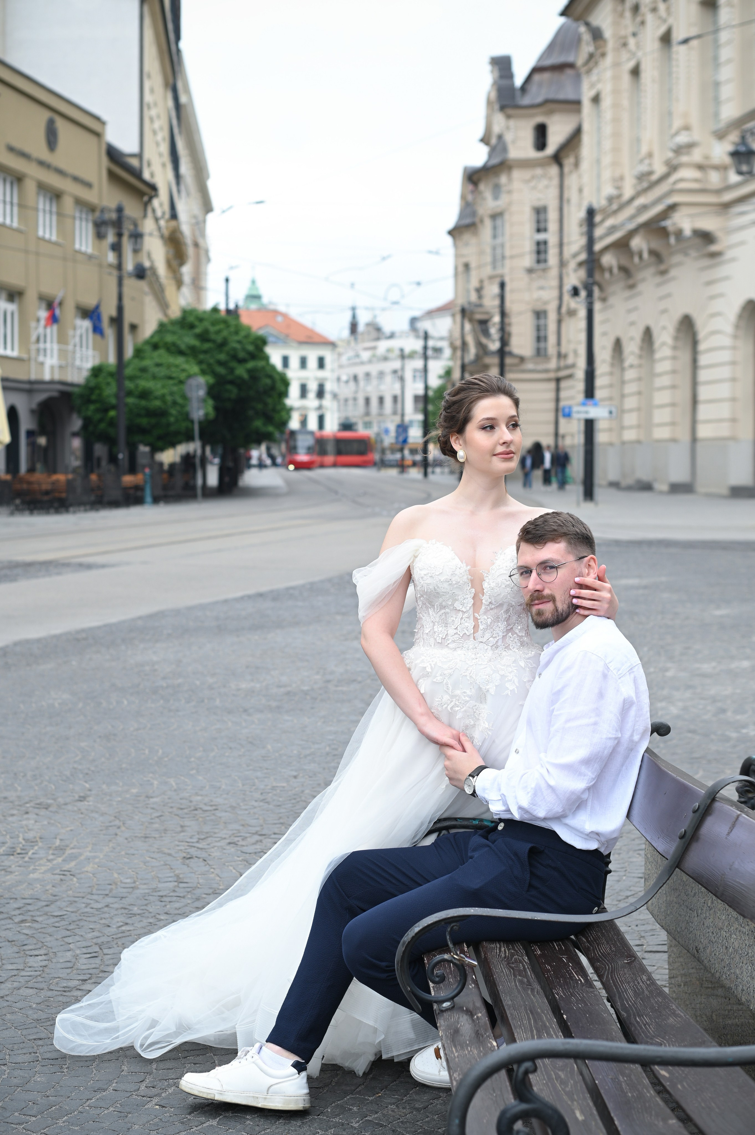 Malik & Kristina in Bratislava. Photo Vienna and Bratislava