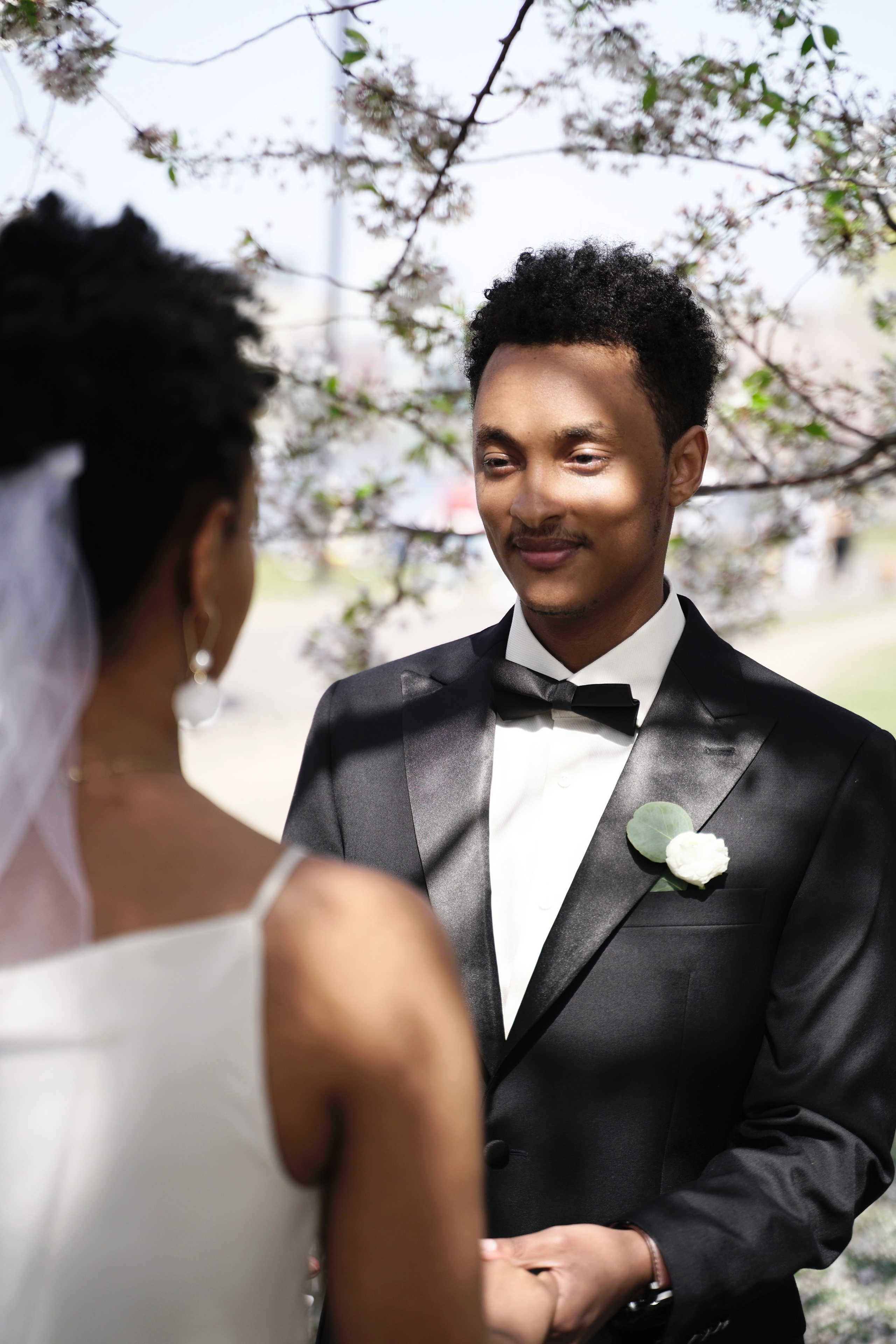 Sosina and Aaron at Charles river Esplanade. Stefanovich Photography | Boston, MA