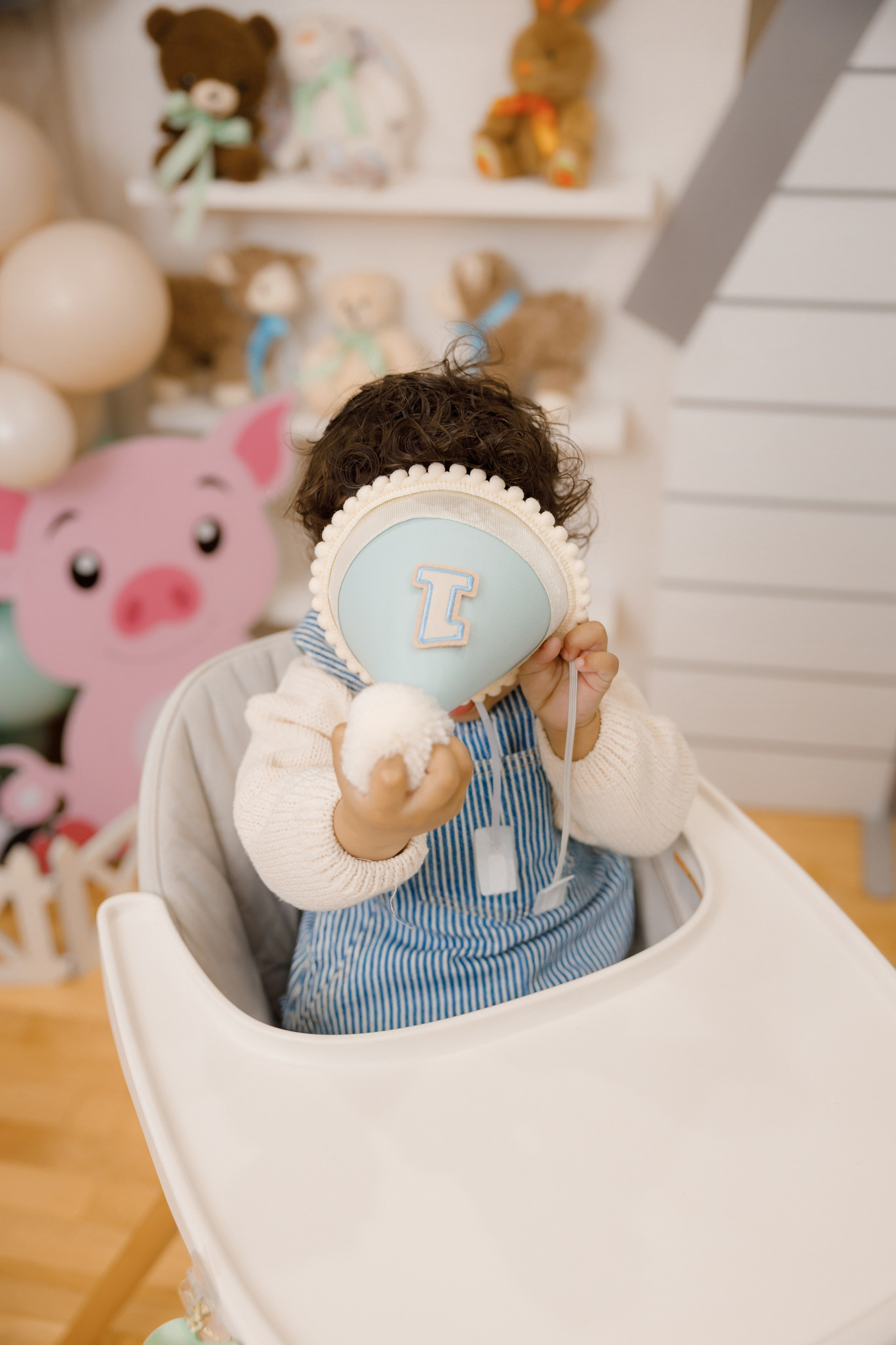 Fateh’s 1st birthday. Home