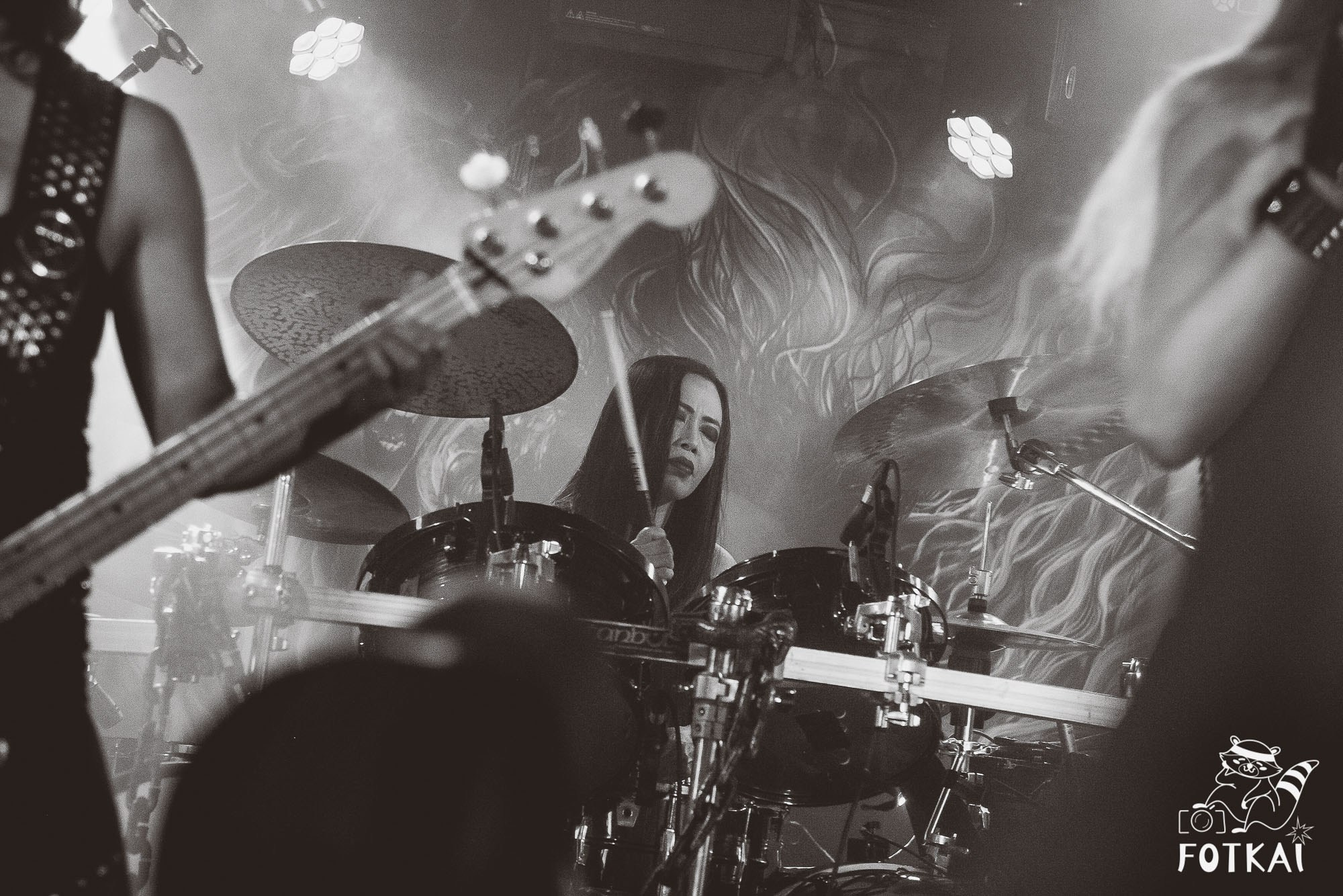 Burning Witches — Reportaje fotográfico en Murcia 2026 | Fotografía de conciertos España | FOTKAI