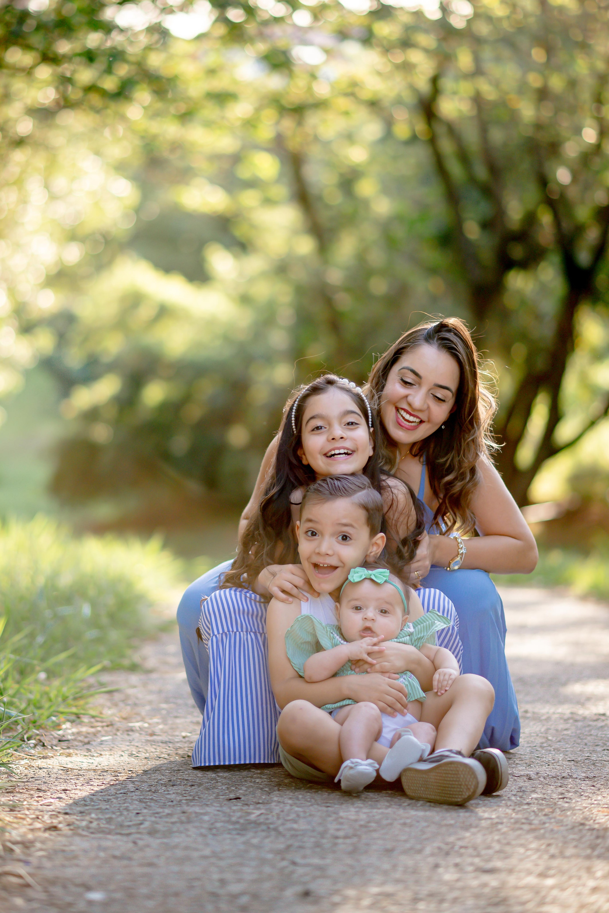 Fran e filhos. Wedding photographer Ana Koshi