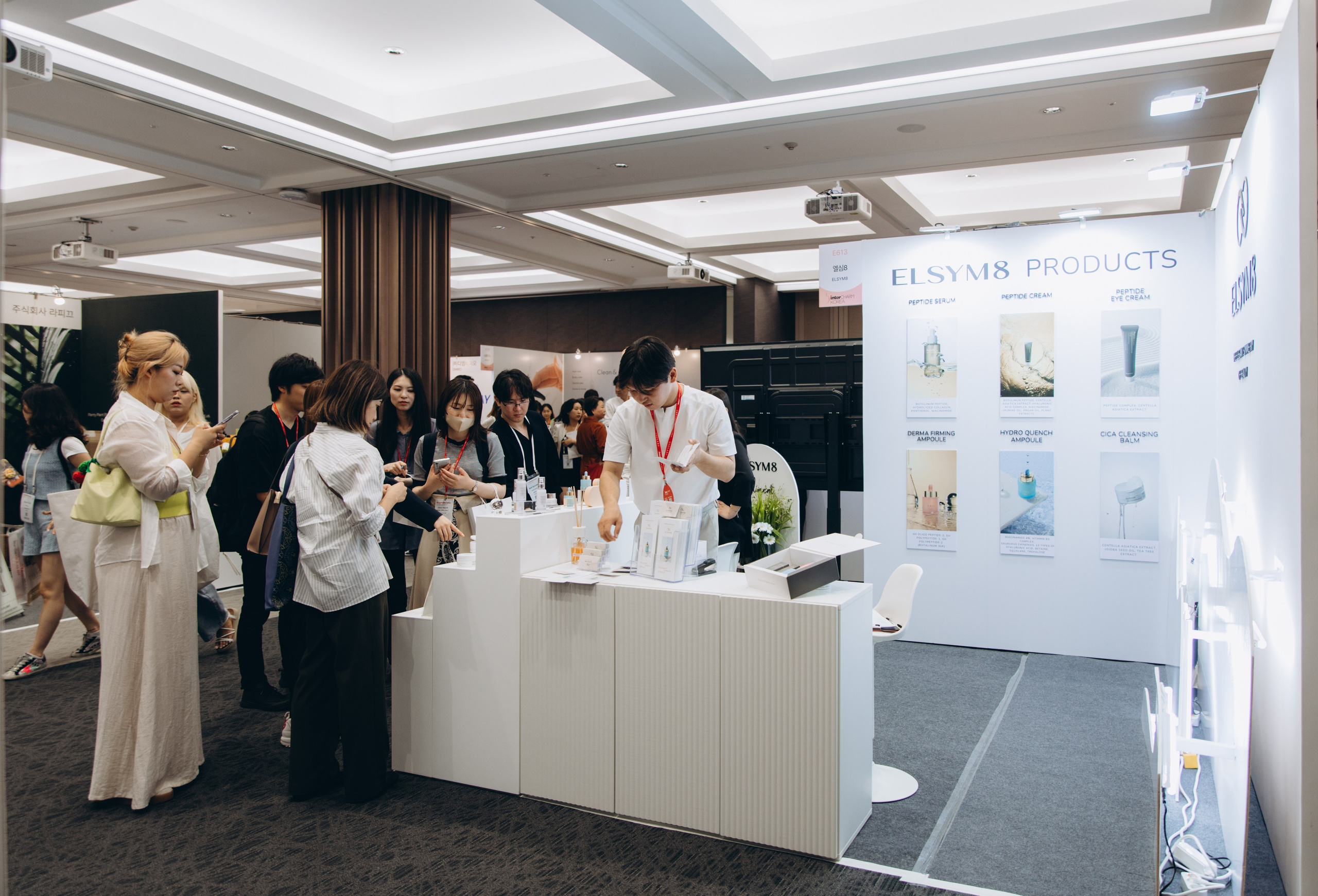 Inter charm Korea 2024 (ELSYM8). Portrait photographer in South Korea Olga Lian