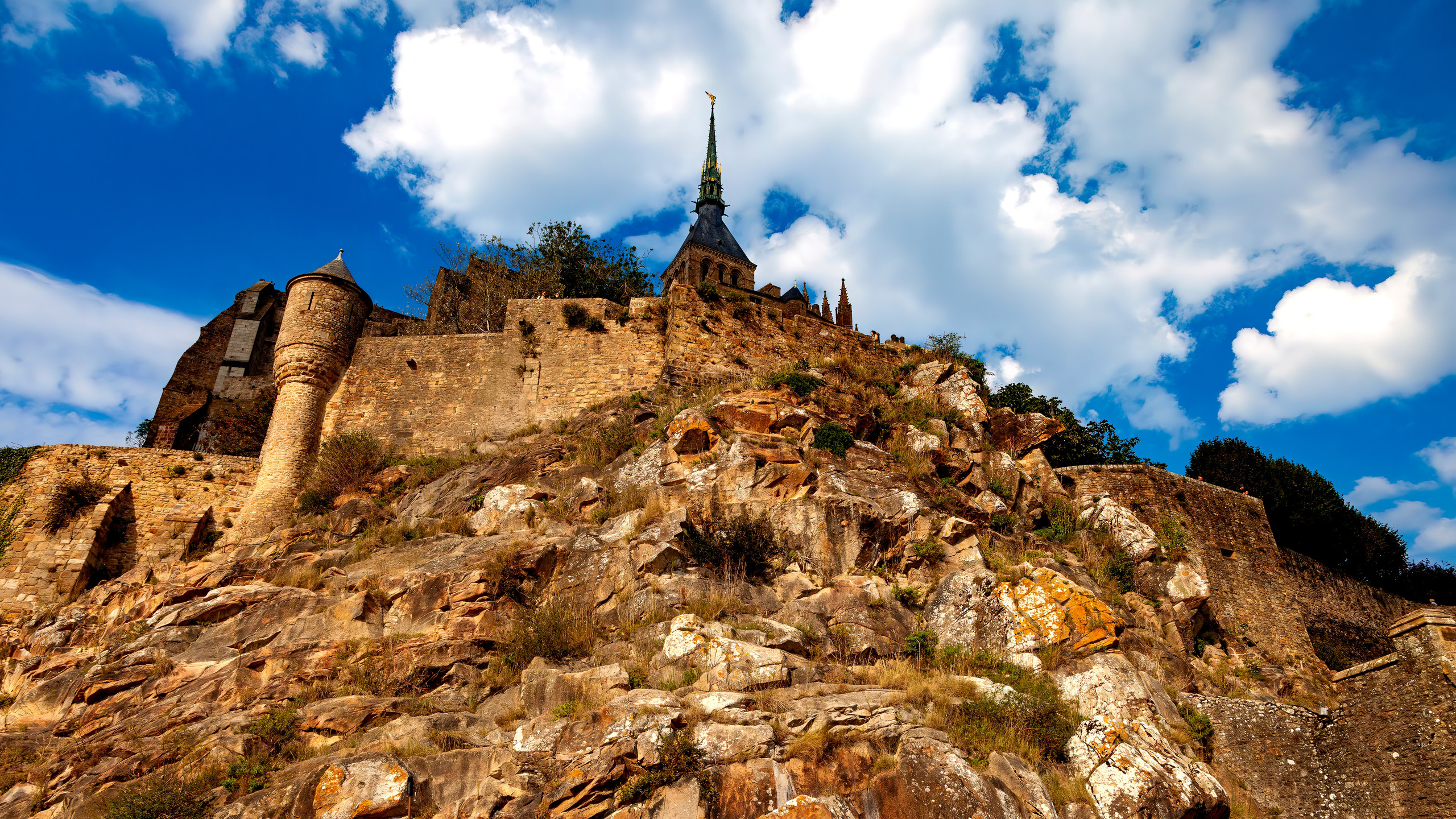 183.Abbey of Mont Saint Michel.France.20.9.2024. Путешествия в формате 360......