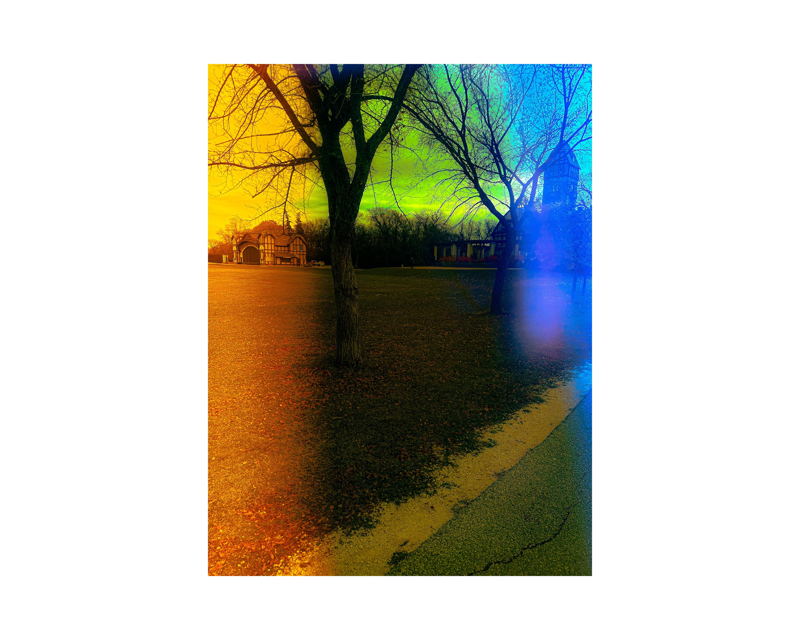 Street from Exaggerated Worlds. Ekaterina Tsurkina-Appina Photography Canada