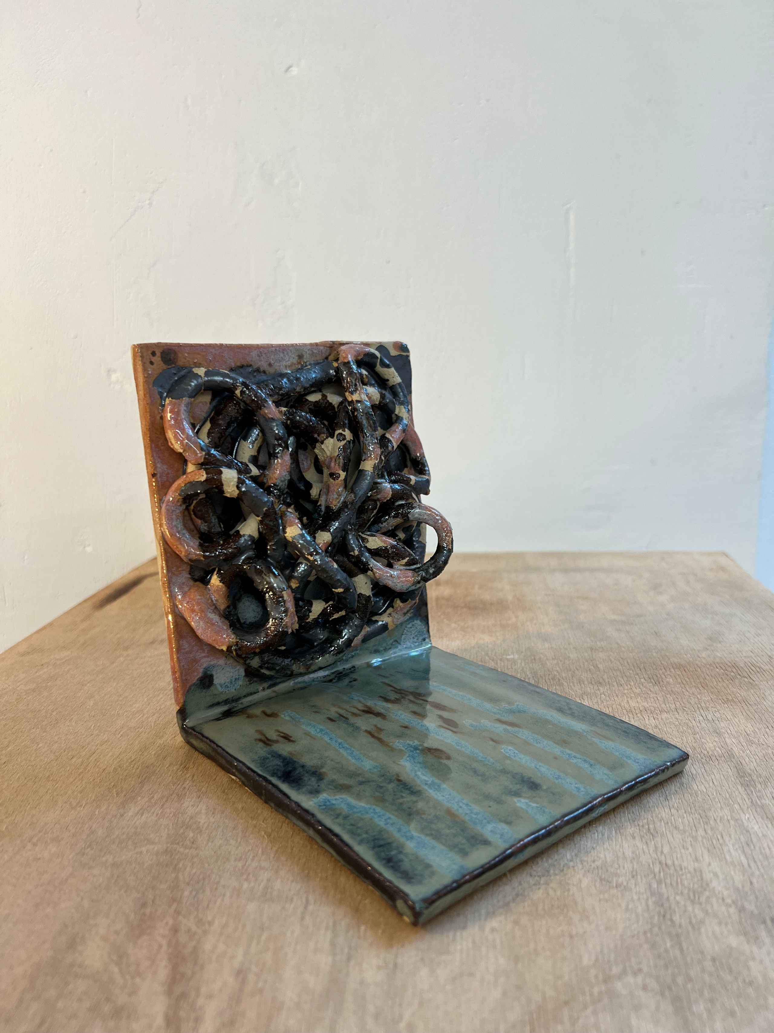 Book stopper. ReefCeramics, based in Nicosia, is a creative hub where handcrafted ce