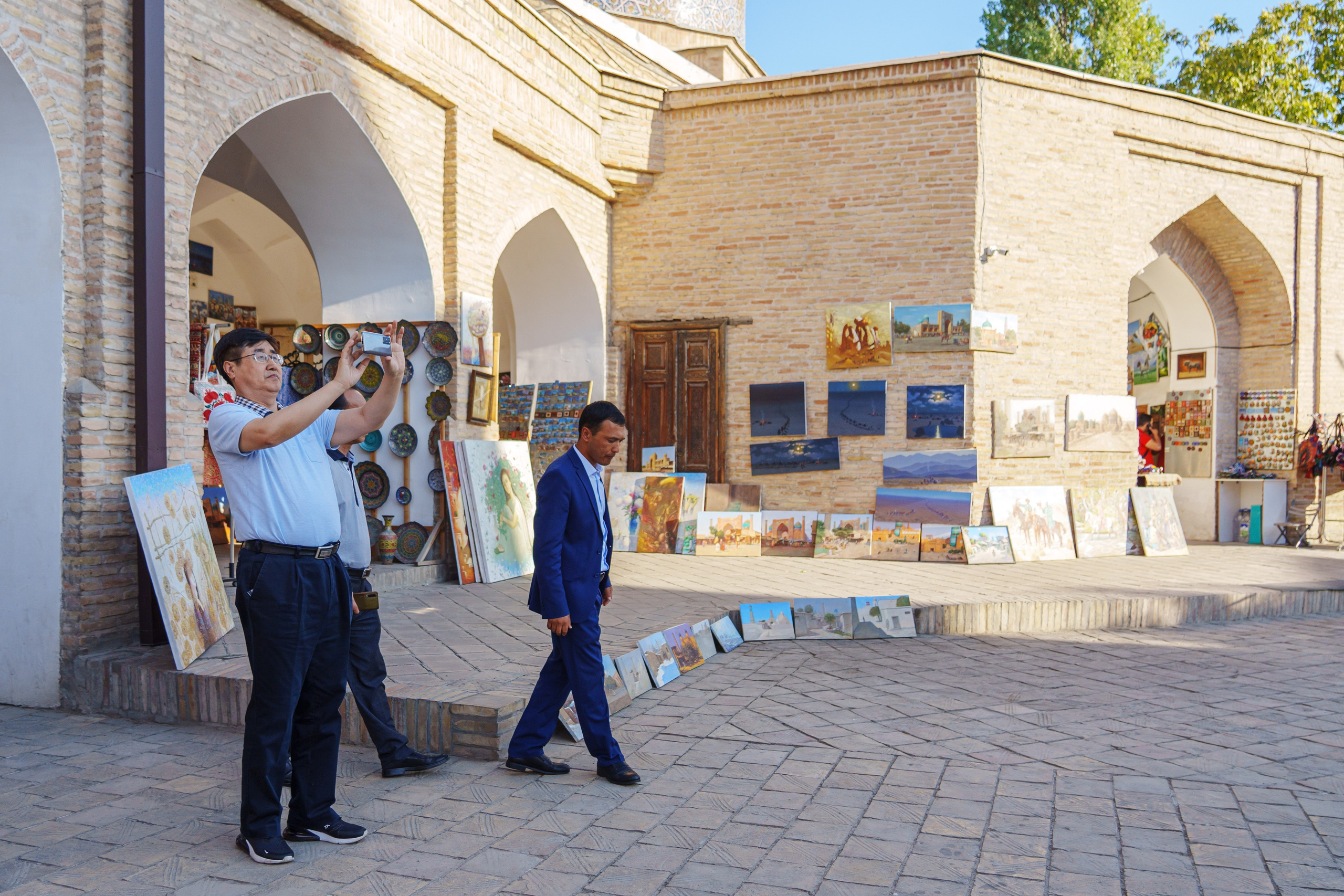Делегация Синьхуа. Георгий Намазов | Фотограф в Ташкенте