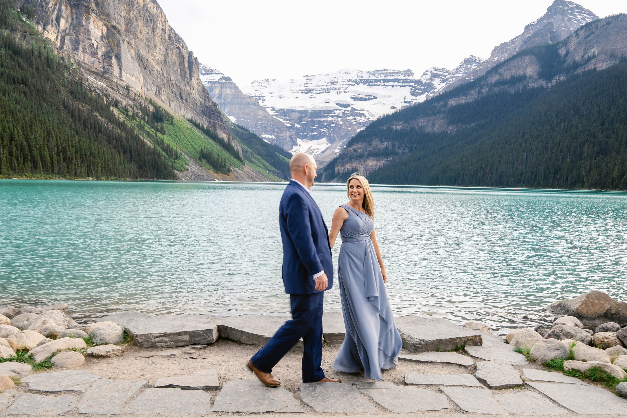 Lake Louise — Lina & Eric. Ching Li Photography