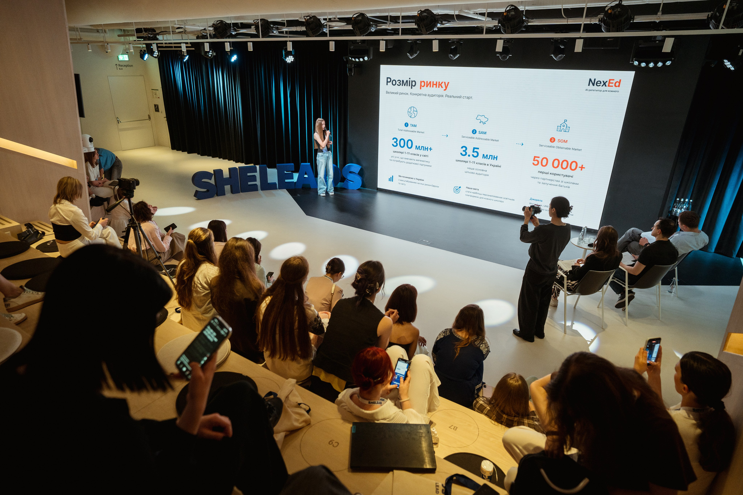 Sheleads Demo Day. Kostiantyn Holinchenko. Reportage and portrait photographer