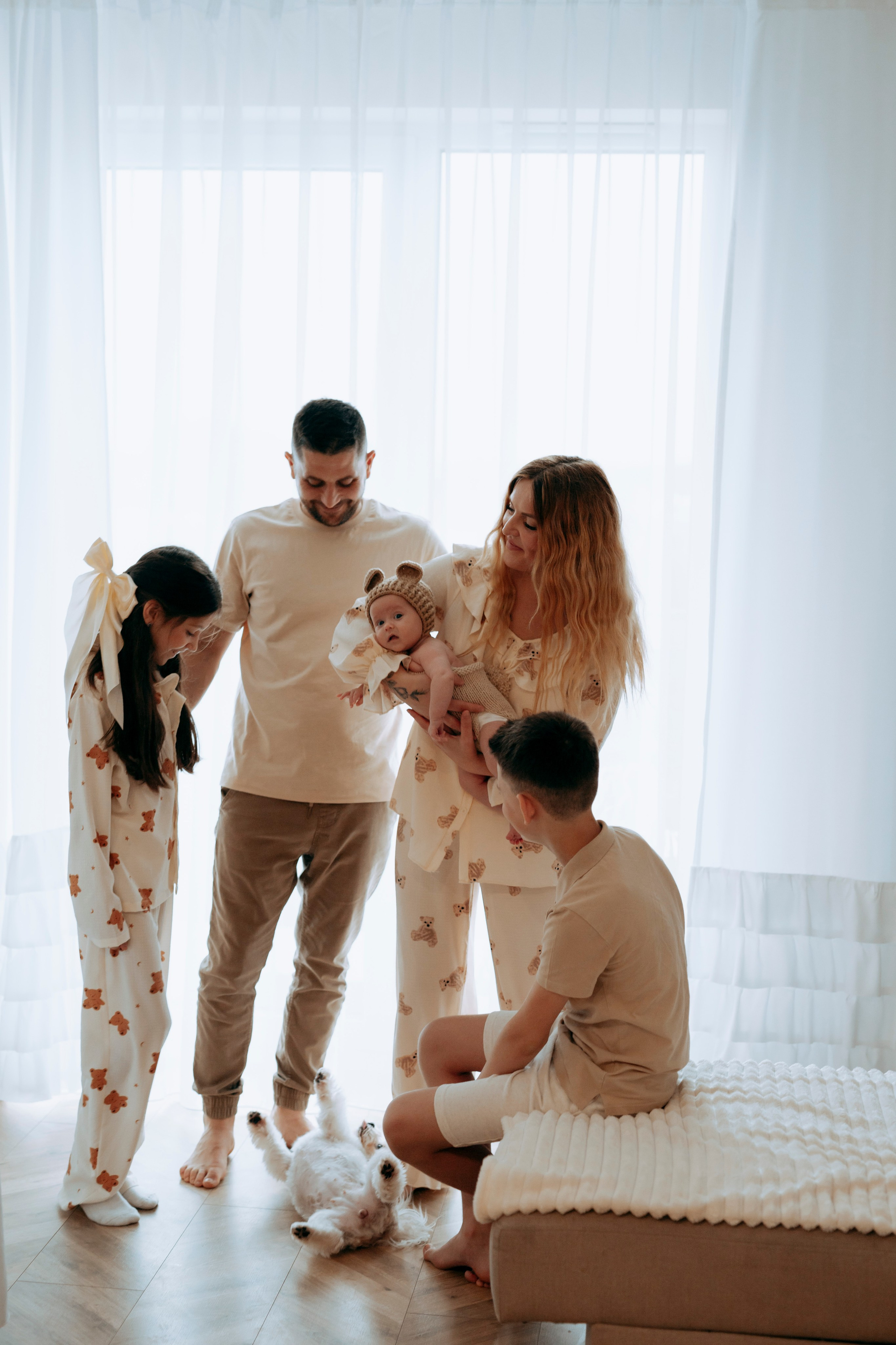 Domowa sesja rodzinna