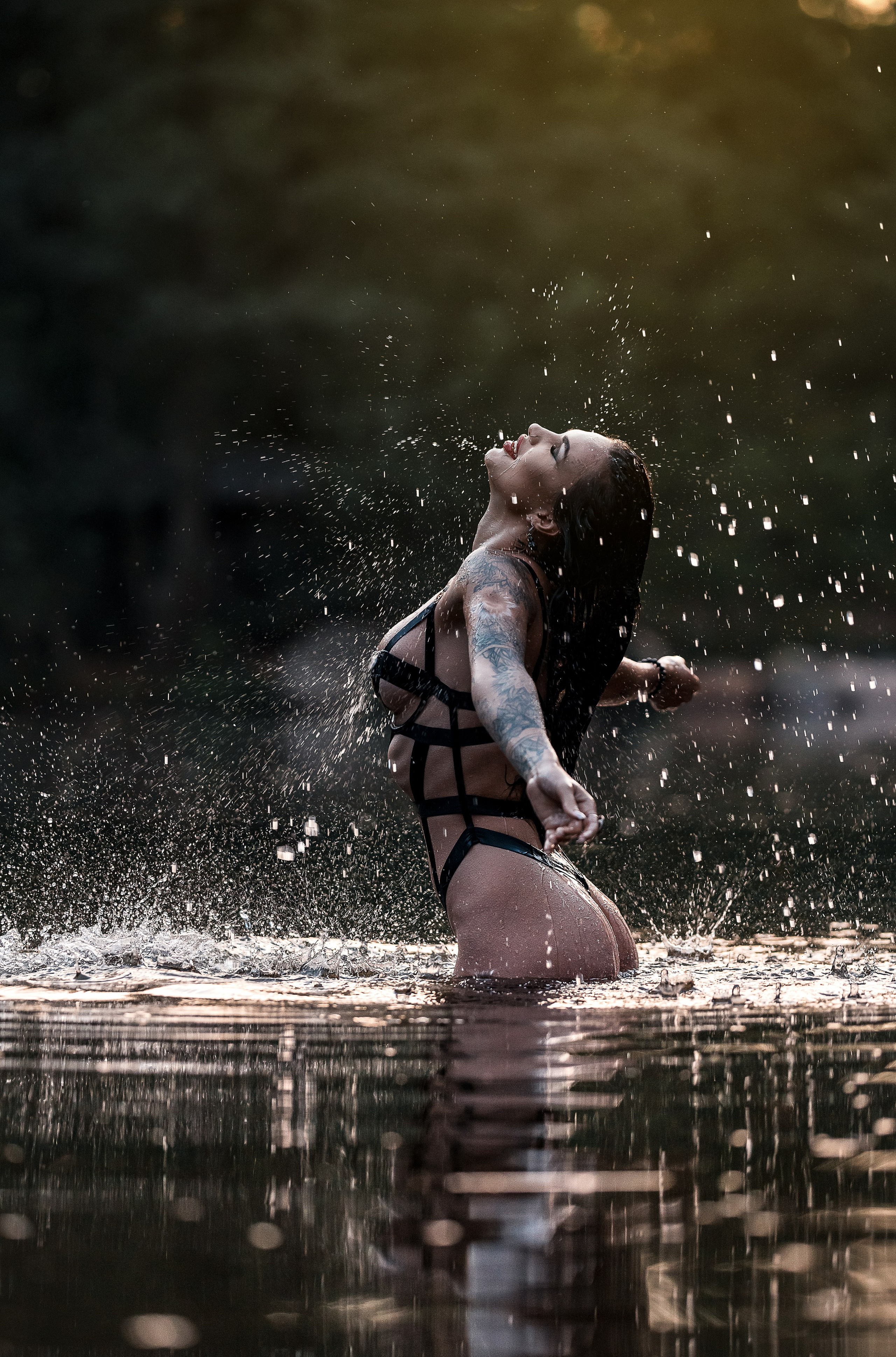 Witch at the lake. Familien, Lifestyle und Portrait Fotografin in Trier, Luxembourg