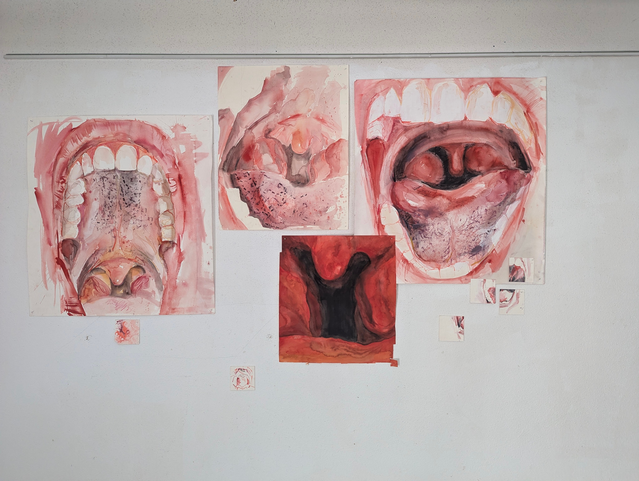Internal chaos. Angelina Sorokopud. Artist in Strasbourg
