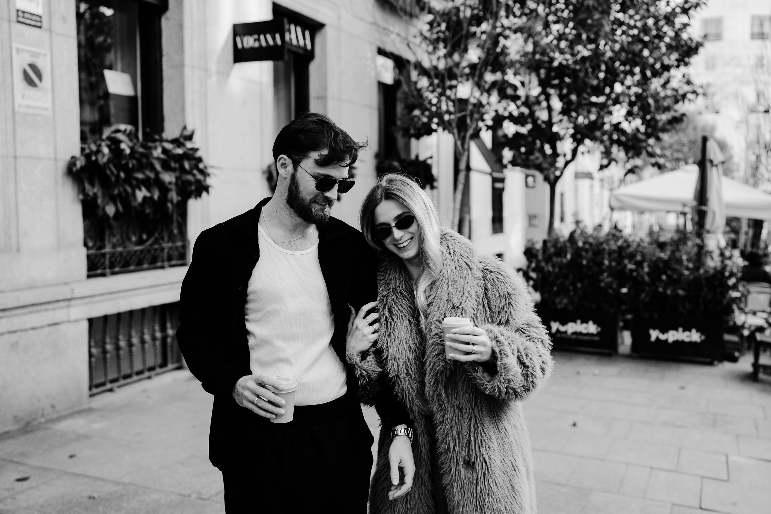 Engagement photoshoot in Salamanca, Madrid. Madrid Photographer for Proposals, Engagements & Families | Anya Petrova