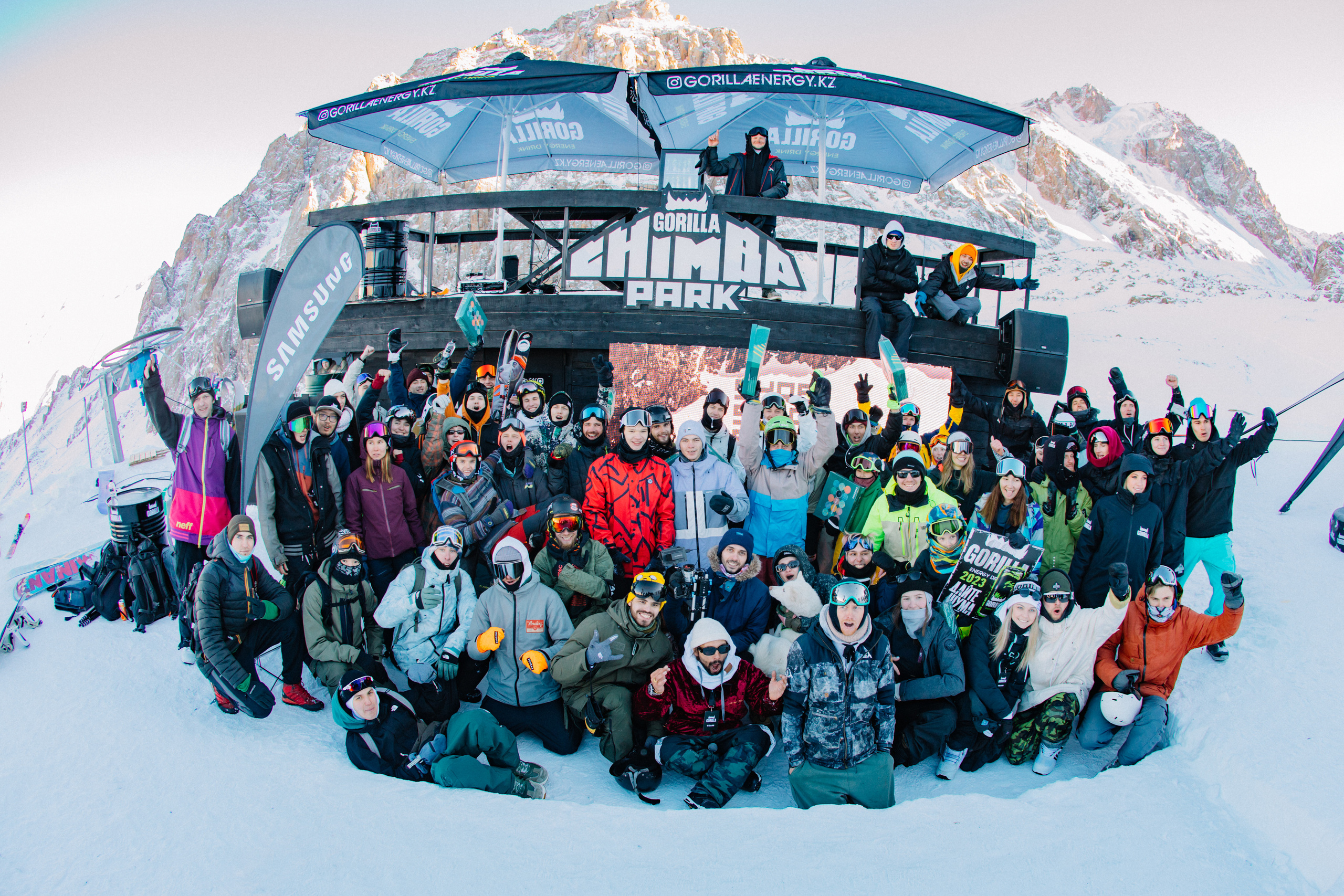 GORILLA CHIMBA PARK — SHRED SLOPE STYLE 21.01.2023. Портретный и спортивный фотограф в Алматы Алексей Овечкин