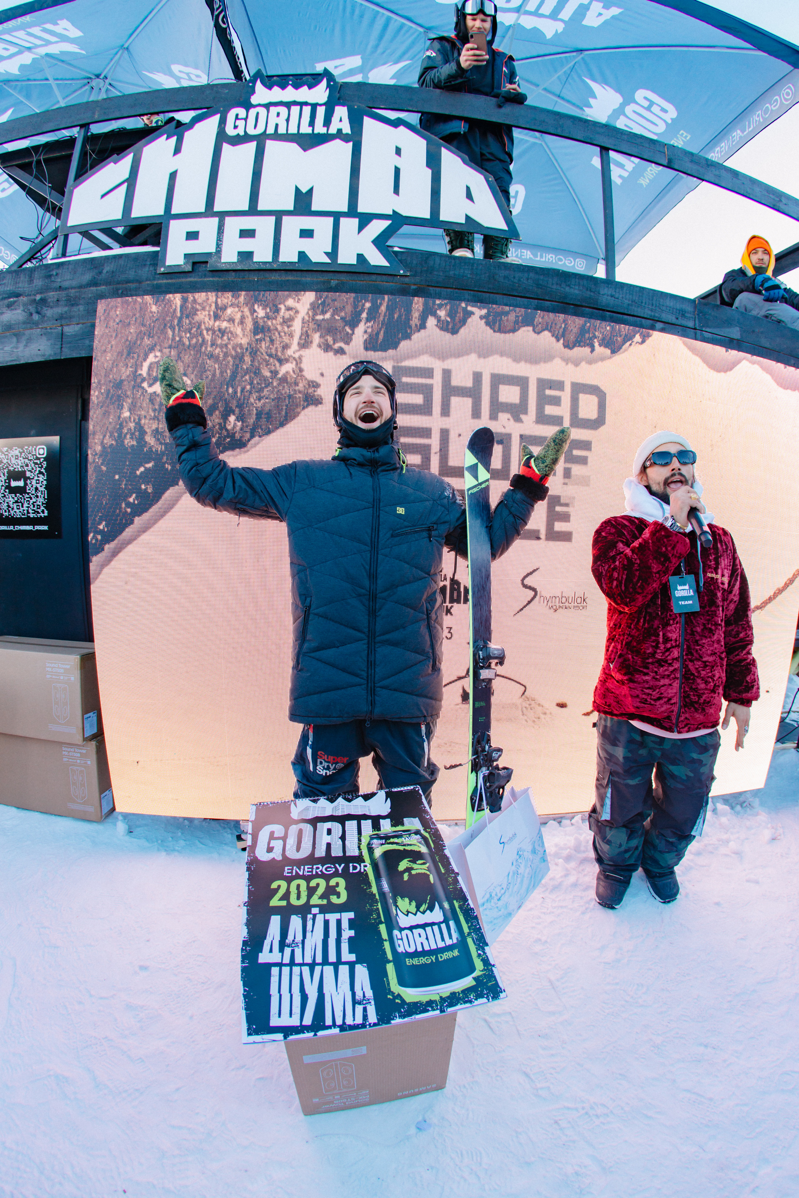 GORILLA CHIMBA PARK — SHRED SLOPE STYLE 21.01.2023. Портретный и спортивный фотограф в Алматы Алексей Овечкин