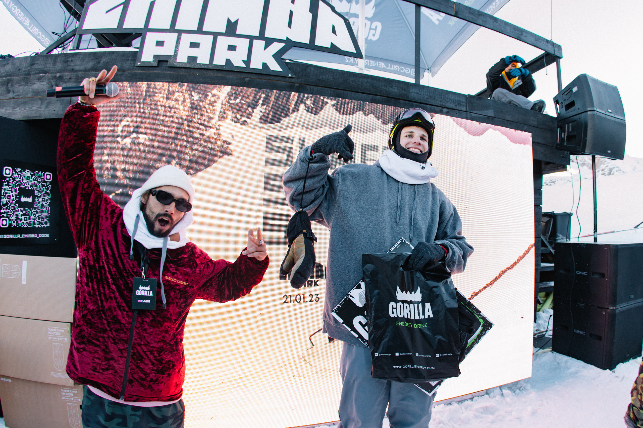 GORILLA CHIMBA PARK — SHRED SLOPE STYLE 21.01.2023. Портретный и спортивный фотограф в Алматы Алексей Овечкин