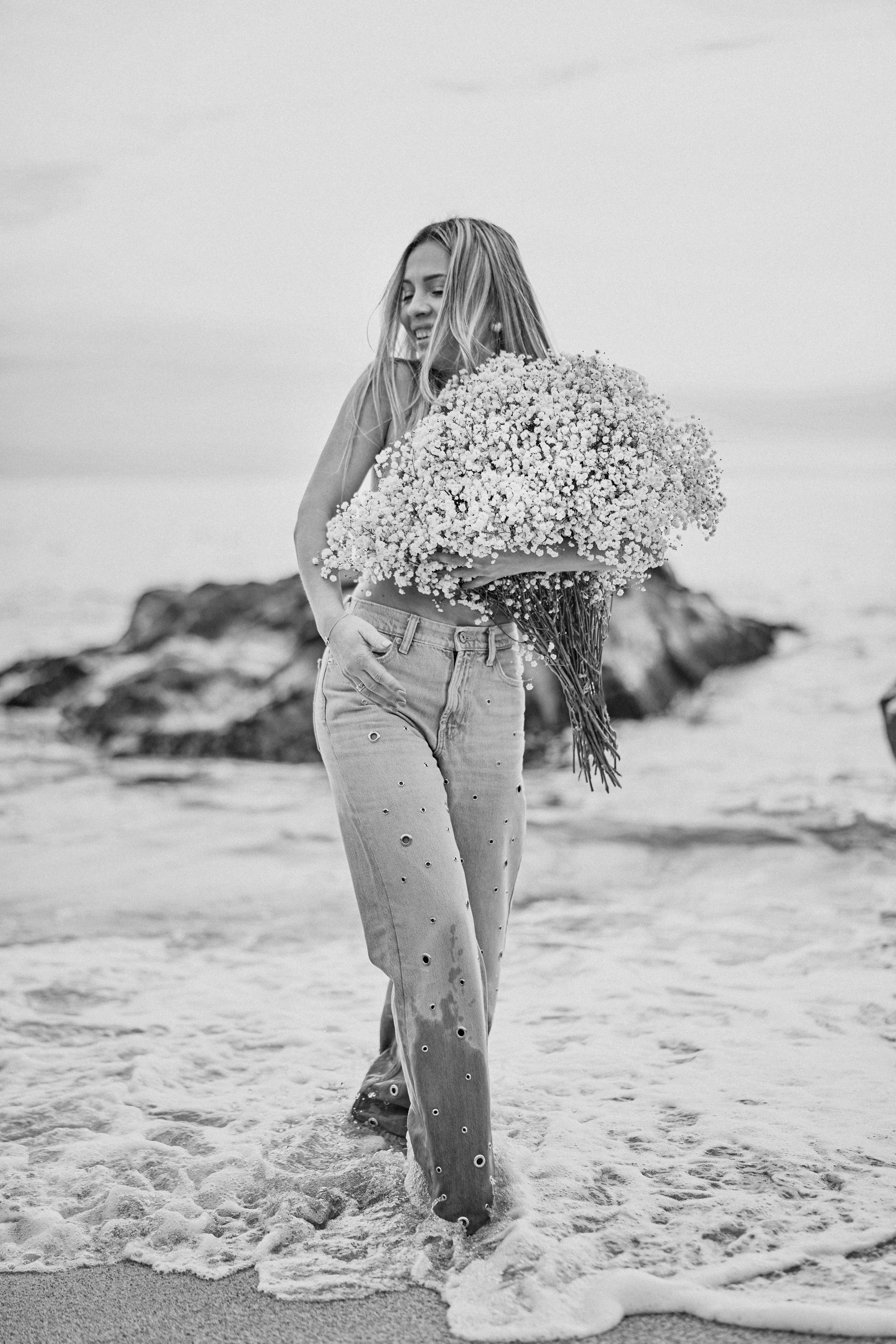 Адриана. Облако из цветов. Фотограф в Барселоне Жанна Захарченко