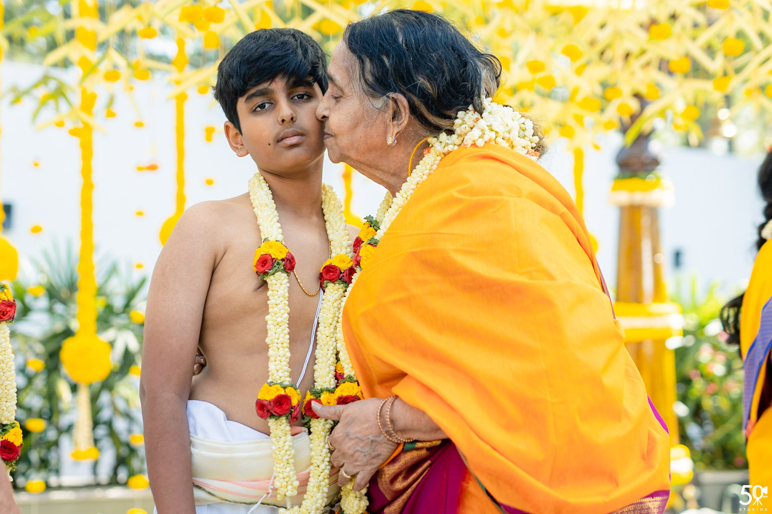 SANJAY AND SAKETH UPANAYANA. 50mm STUDIOS