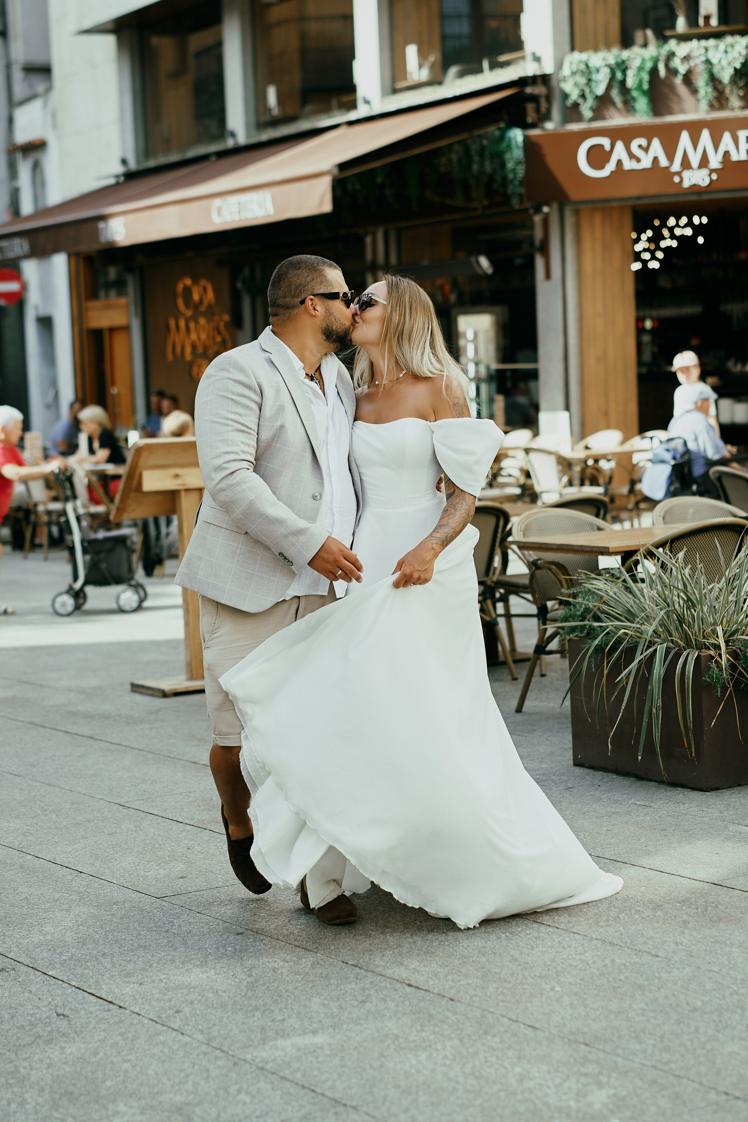 Свадьба для двоих. Photographer in Barcelona Spain Zhanna Zakharchenko