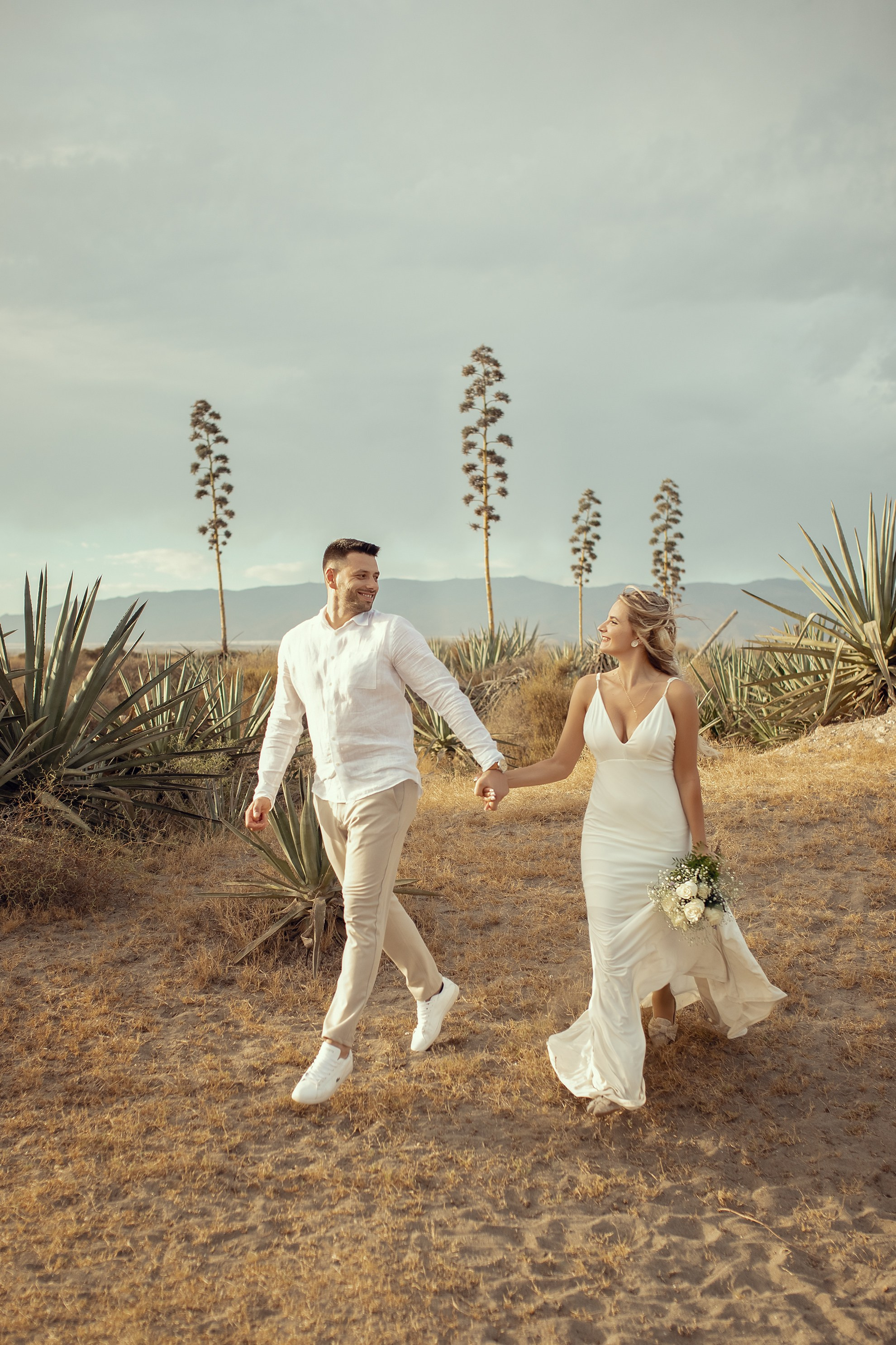 Post-Boda en exteriores. Fotógrafo Almeria. Swetlana Ushakova