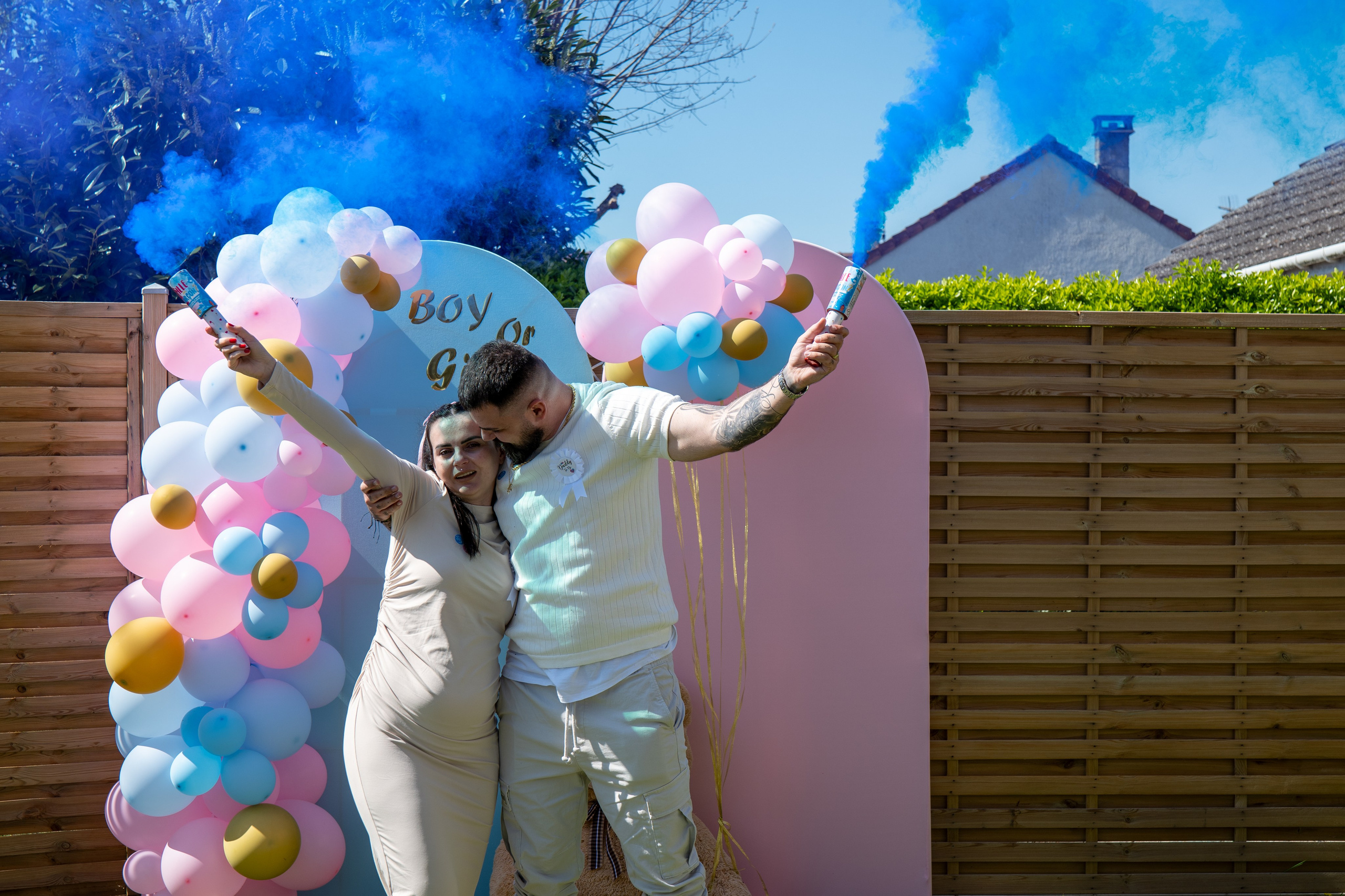 Gender Party Isabela & Laurentiu. Fotograful și Cameramanul familiei dvs în Franța Paul Photographer