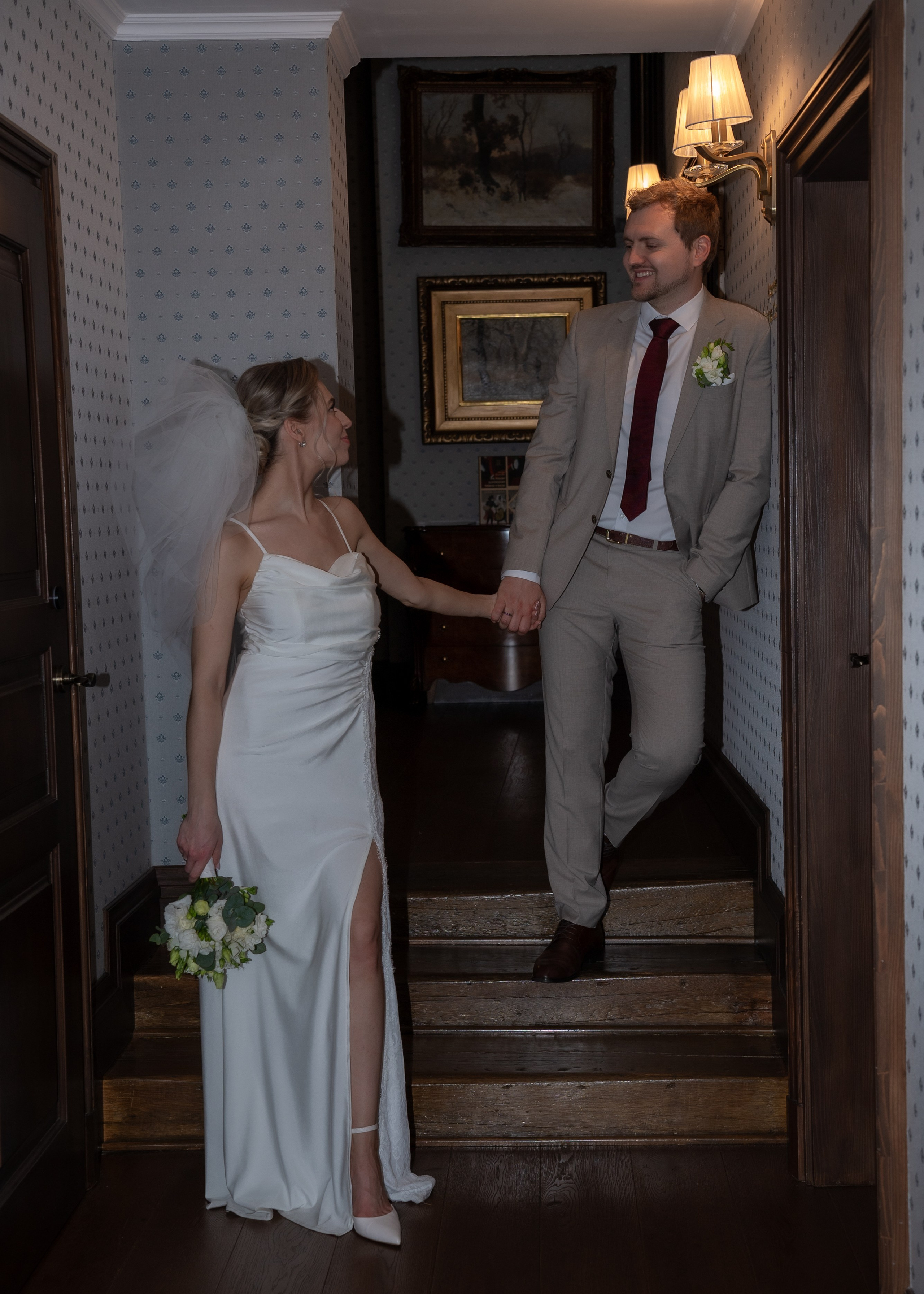 Dmitry & Olga in Svätý Jur. Photo Vienna and Bratislava