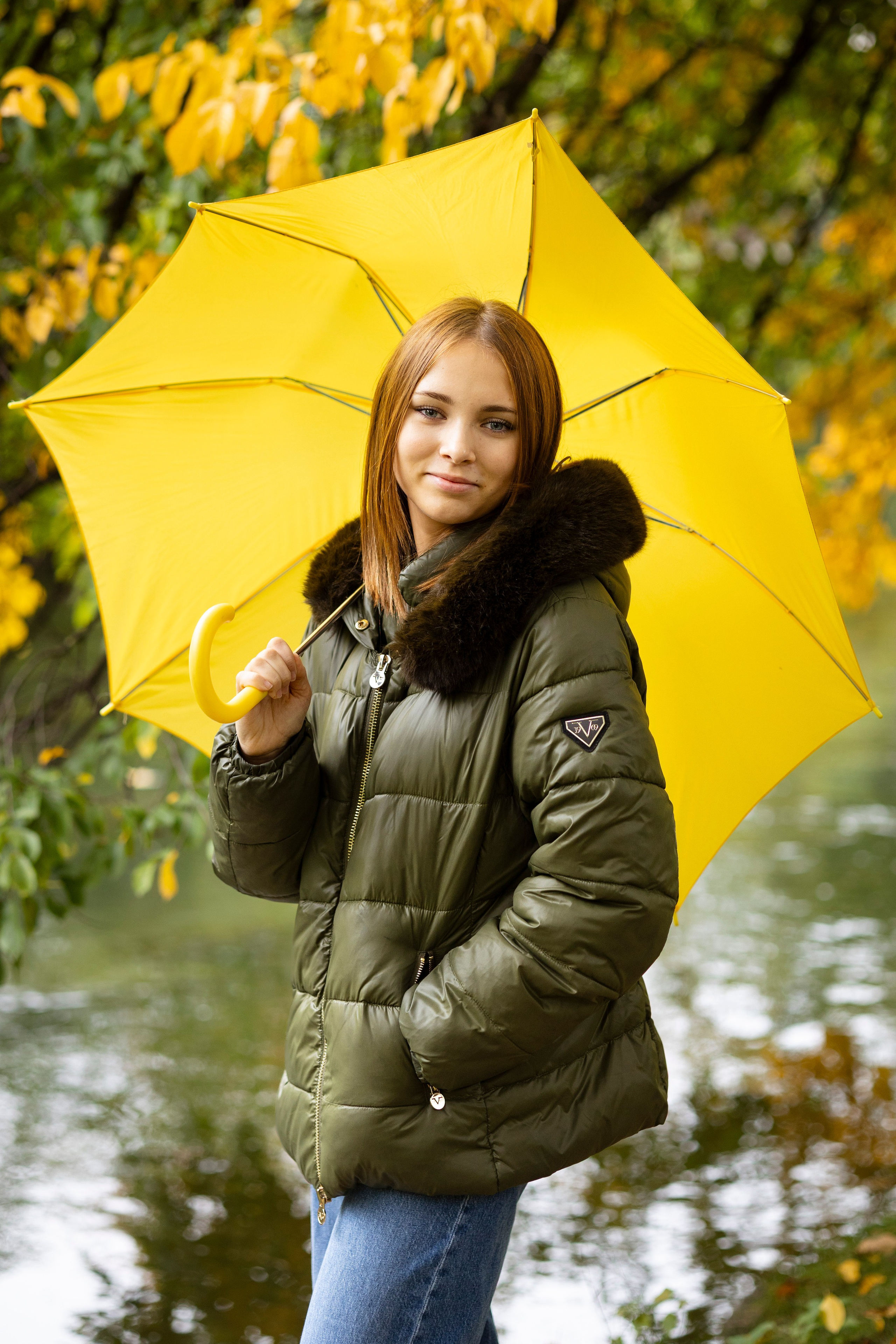 Autumn. Photographer in Munich
