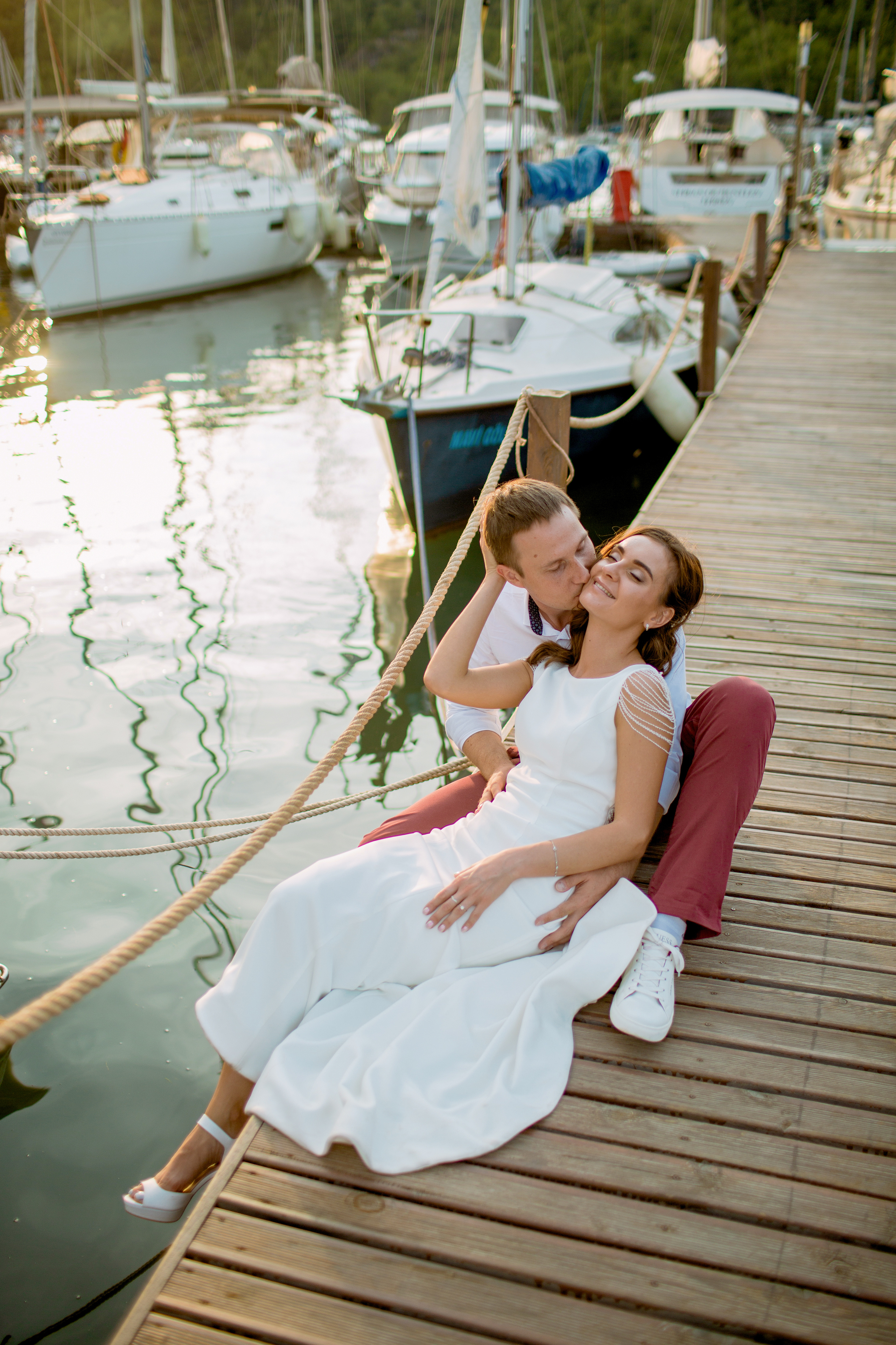 Выездная свадебная церемония в бухте. Фотограф в Каппадокии / Julia Ganch