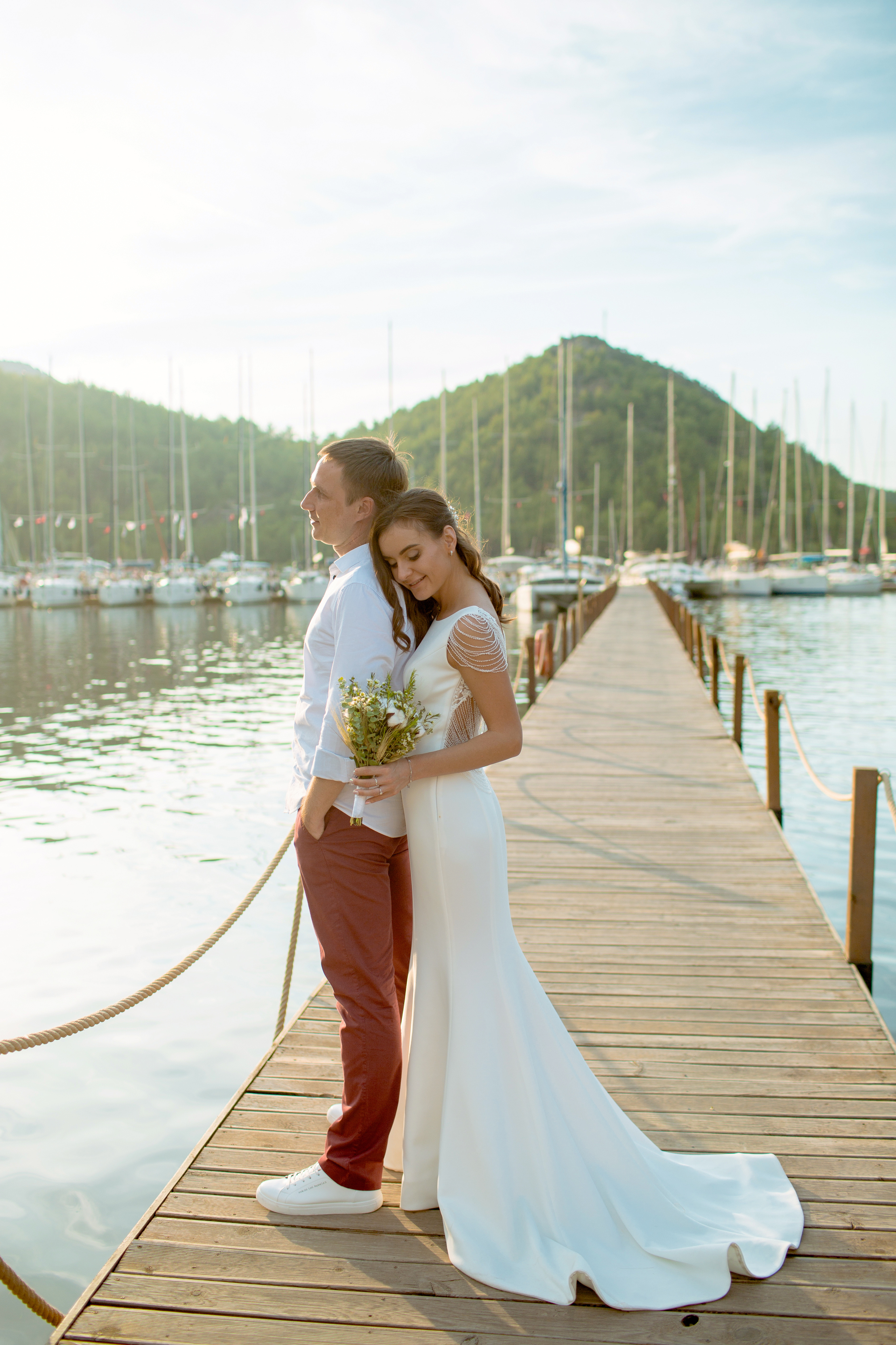 Выездная свадебная церемония в бухте. Фотограф в Каппадокии / Julia Ganch