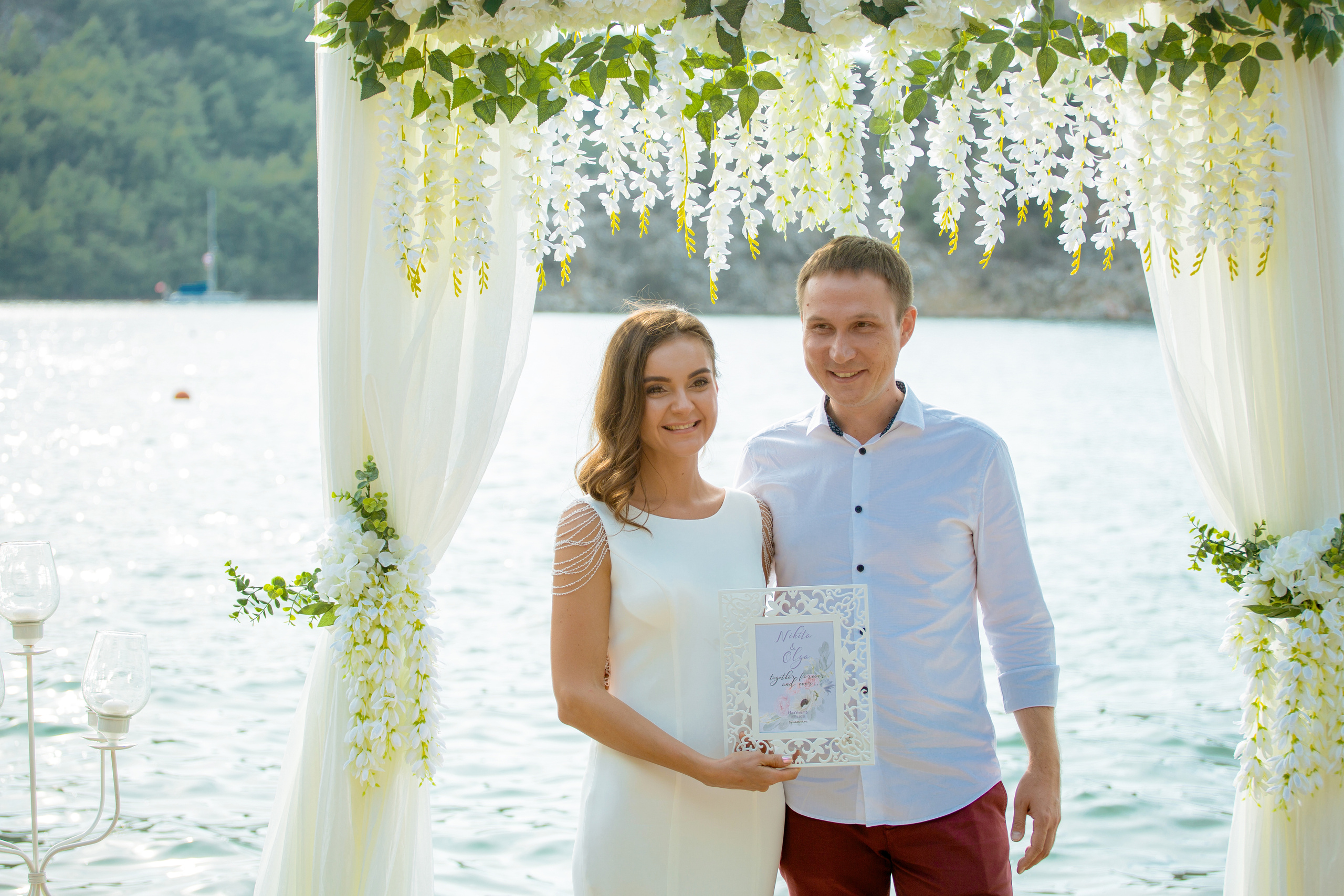 Выездная свадебная церемония в бухте. Фотограф в Каппадокии / Julia Ganch